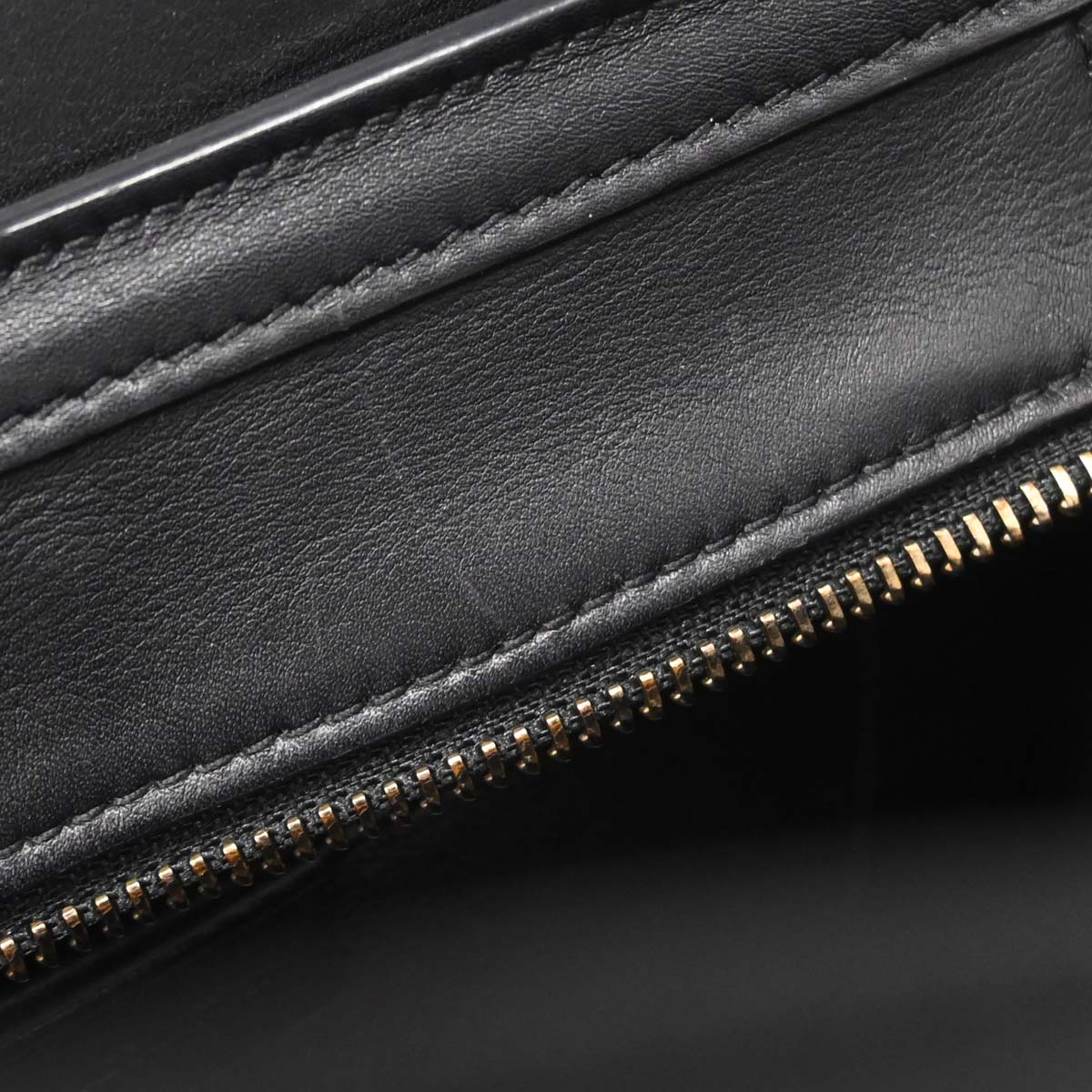 Celine Black Leather Nano Luggage 2way Shoulder Tote Bag - Image 14