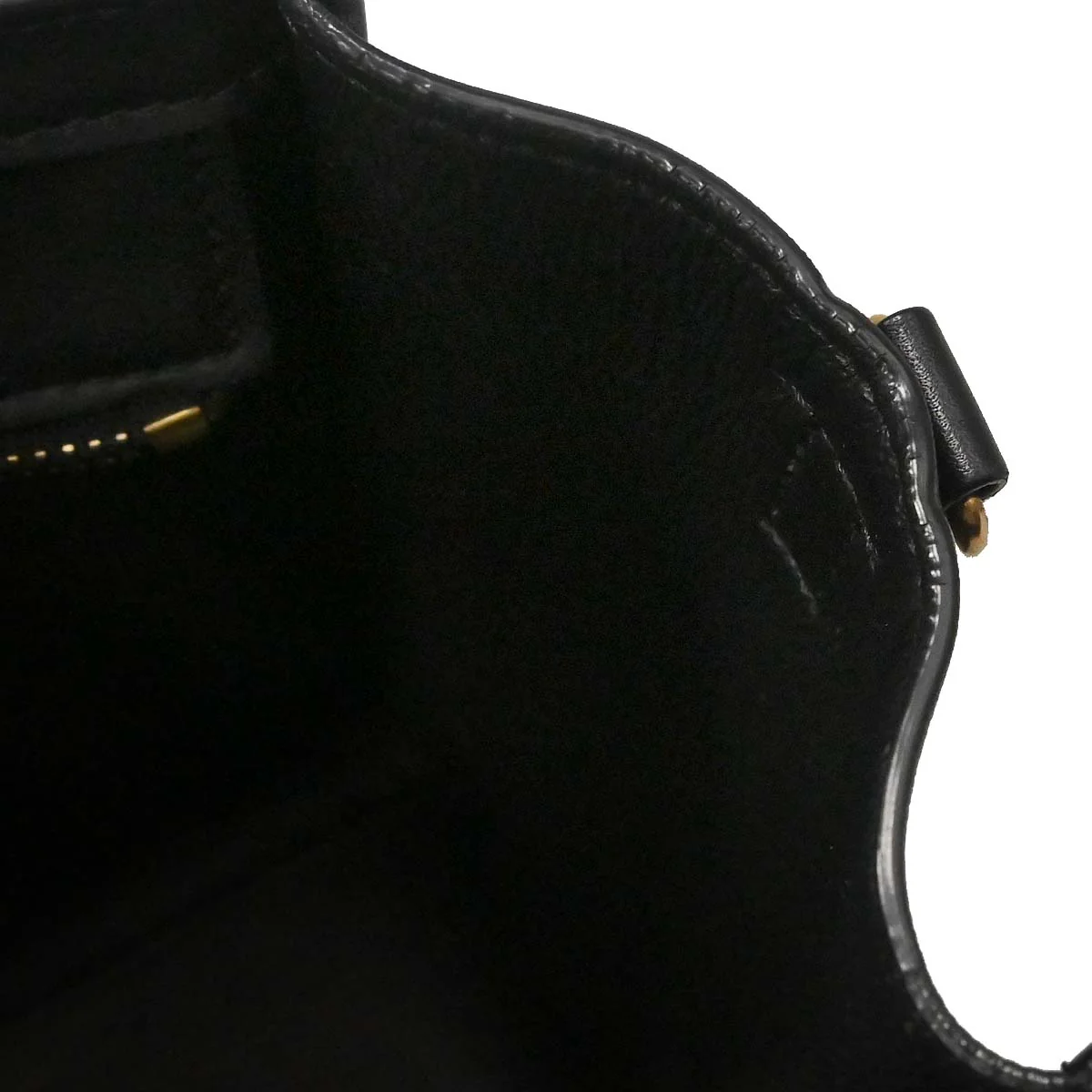 Celine Black Leather Nano Luggage 2way Shoulder Tote Bag - Image 17