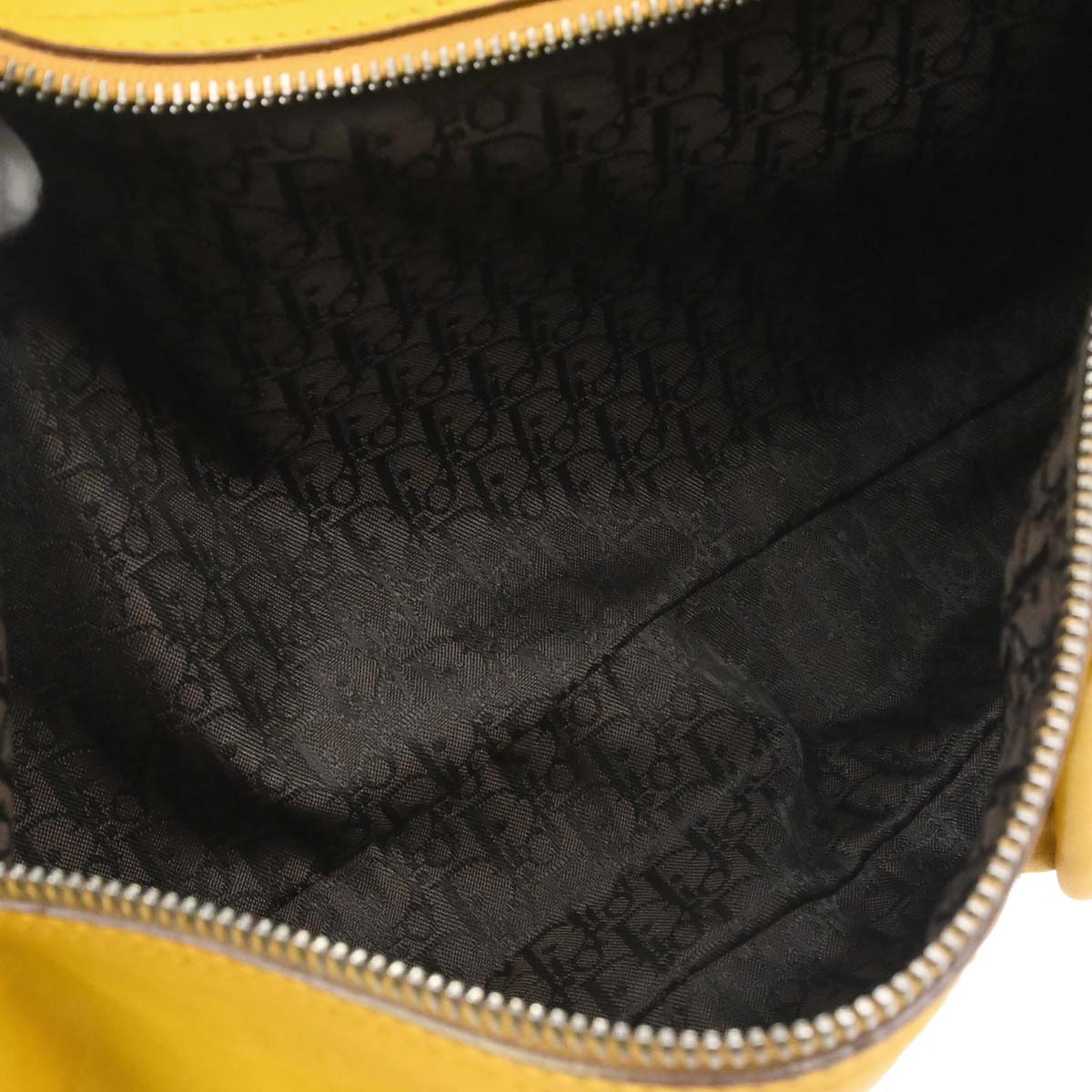 Christian Dior Yellow Gaucho Shoulder Bag - Image 16