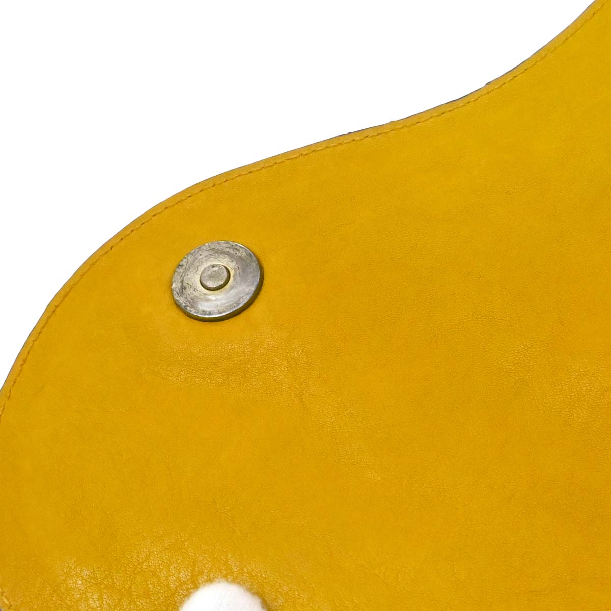 Christian Dior Yellow Gaucho Shoulder Bag - Image 17