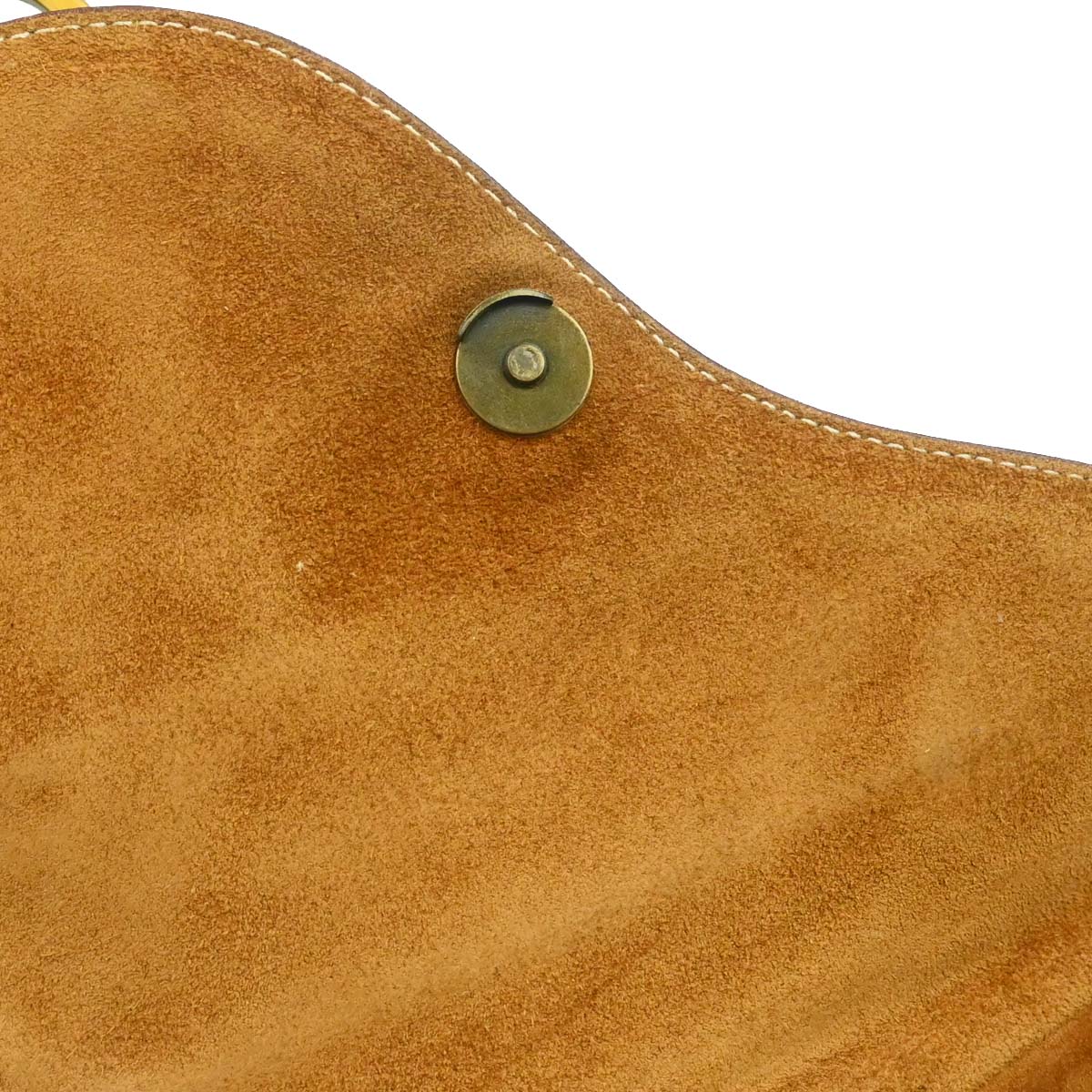 Christian Dior Brown Leather Top Handle Saddle 2way Shoulder Handbag - Image 15