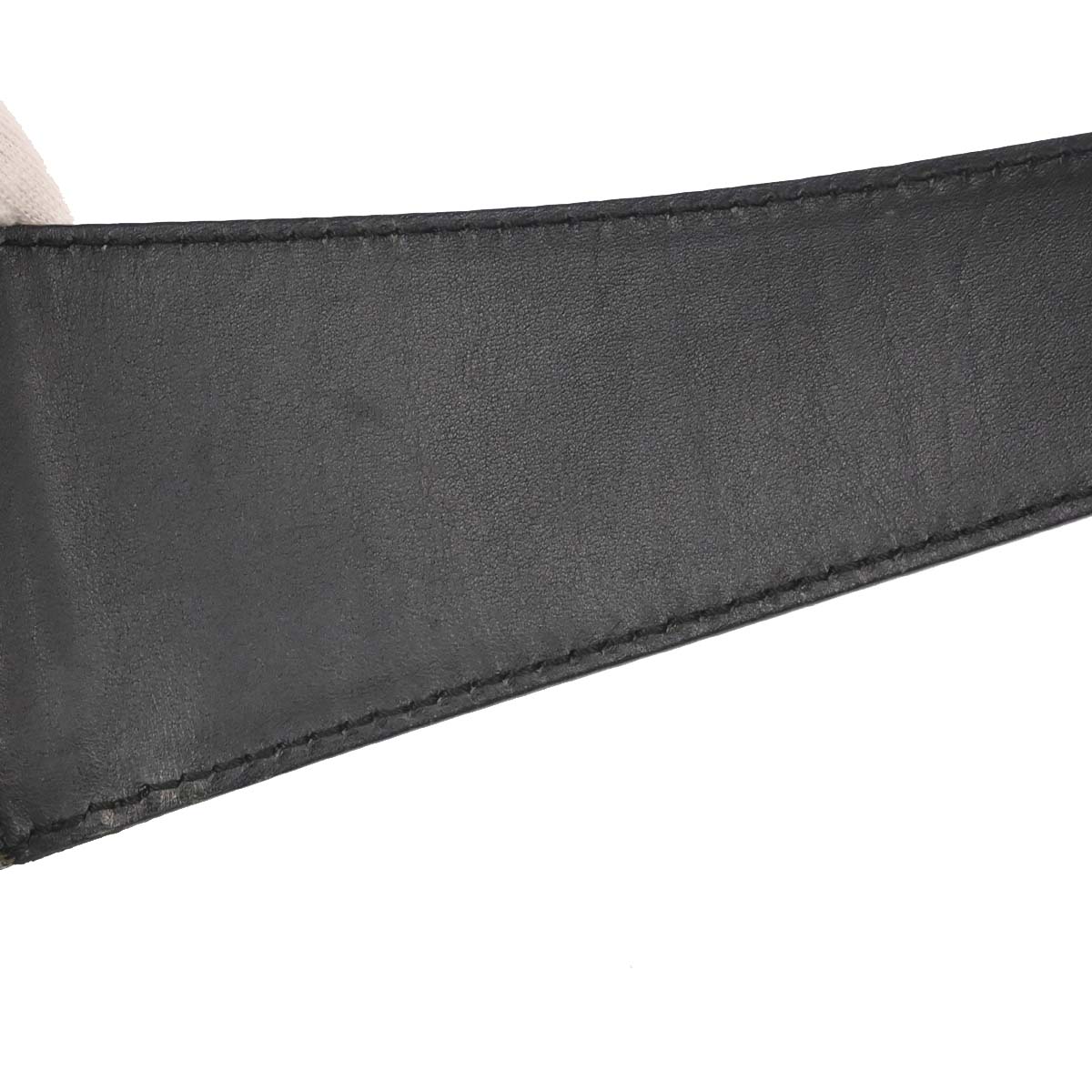 Gucci Black Canvas GG Handbag - Image 9