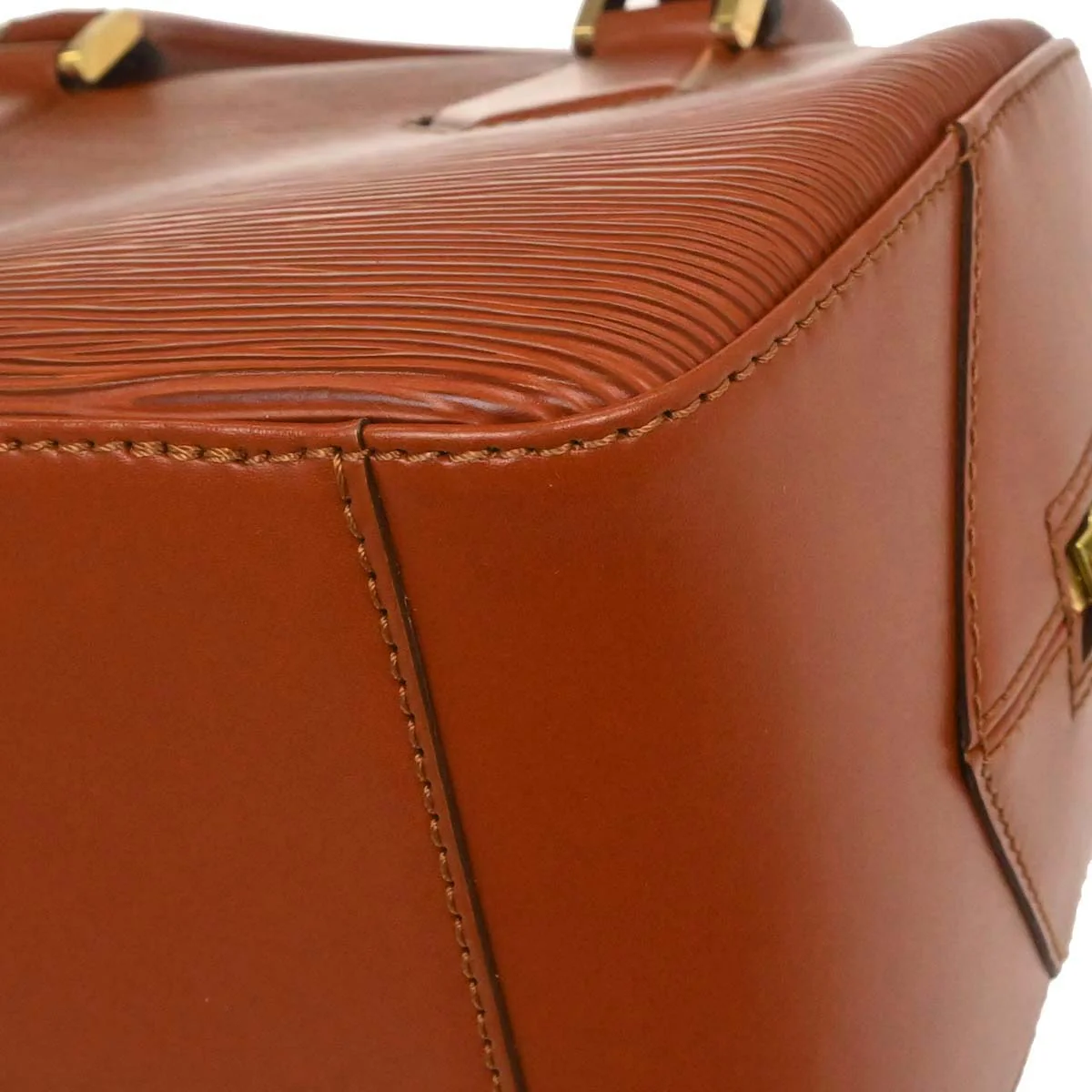 Louis Vuitton Brown Epi Sablon Handbag M52043 - Image 6