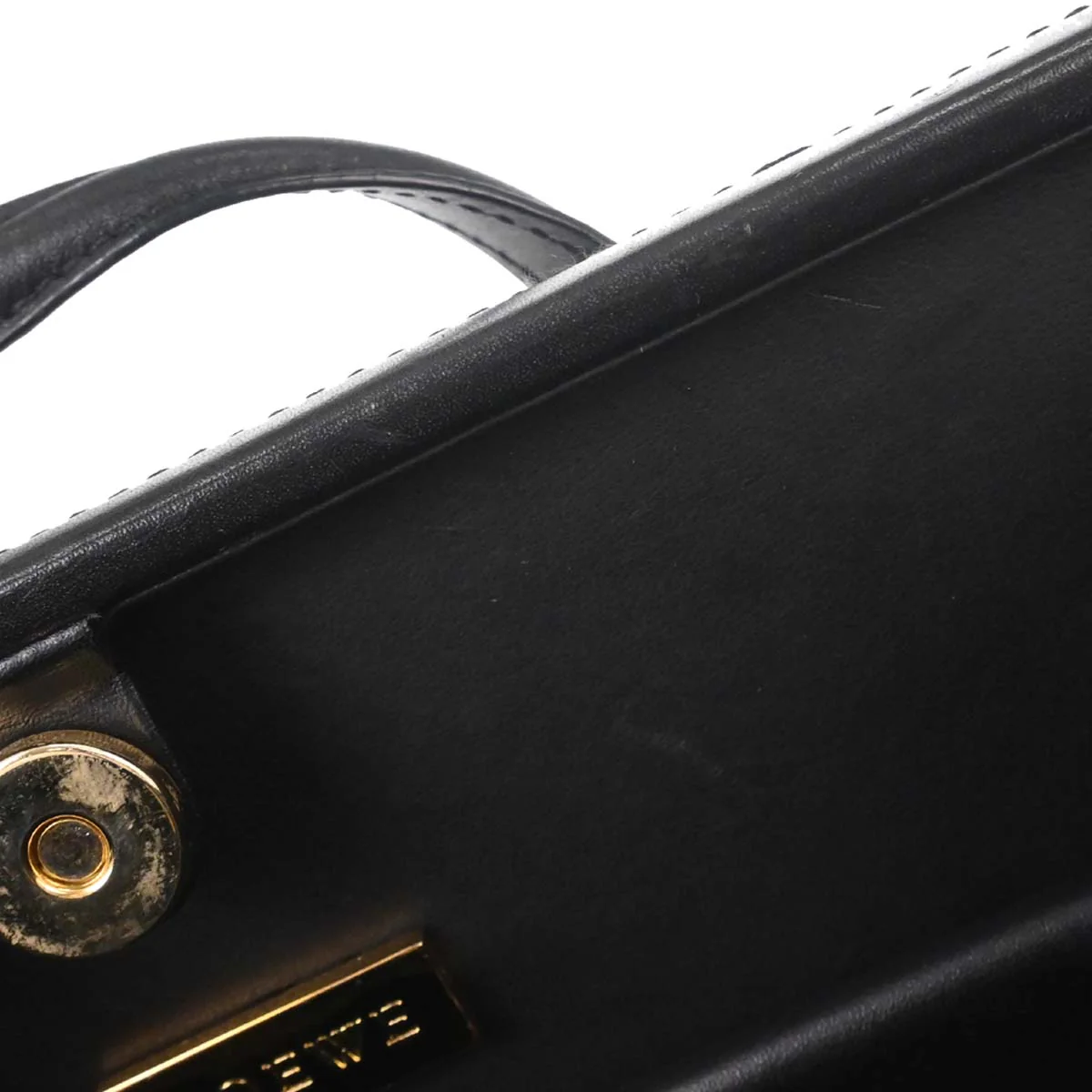Loewe Black Leather Handbag - Image 18