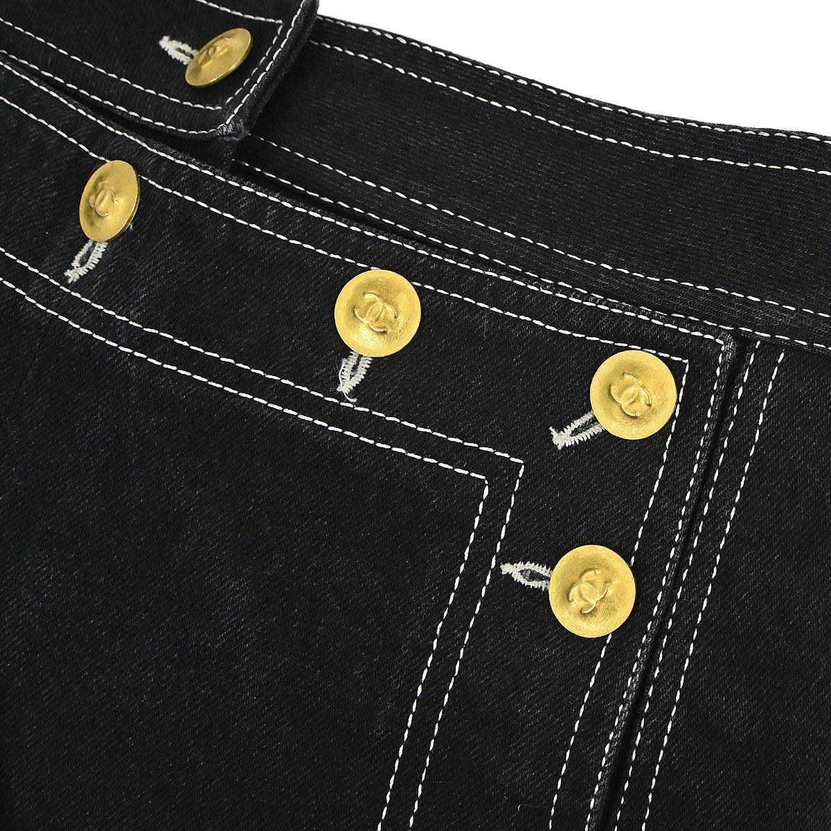 Chanel Denim Short Pants #34 - Image 8