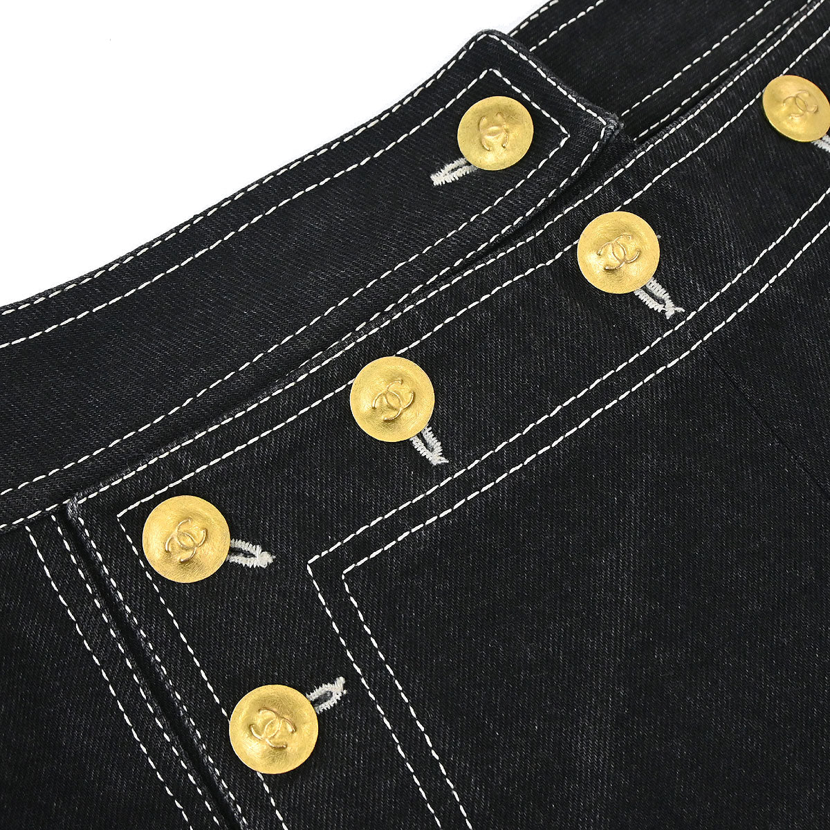 Chanel Denim Short Pants #34 - Image 9