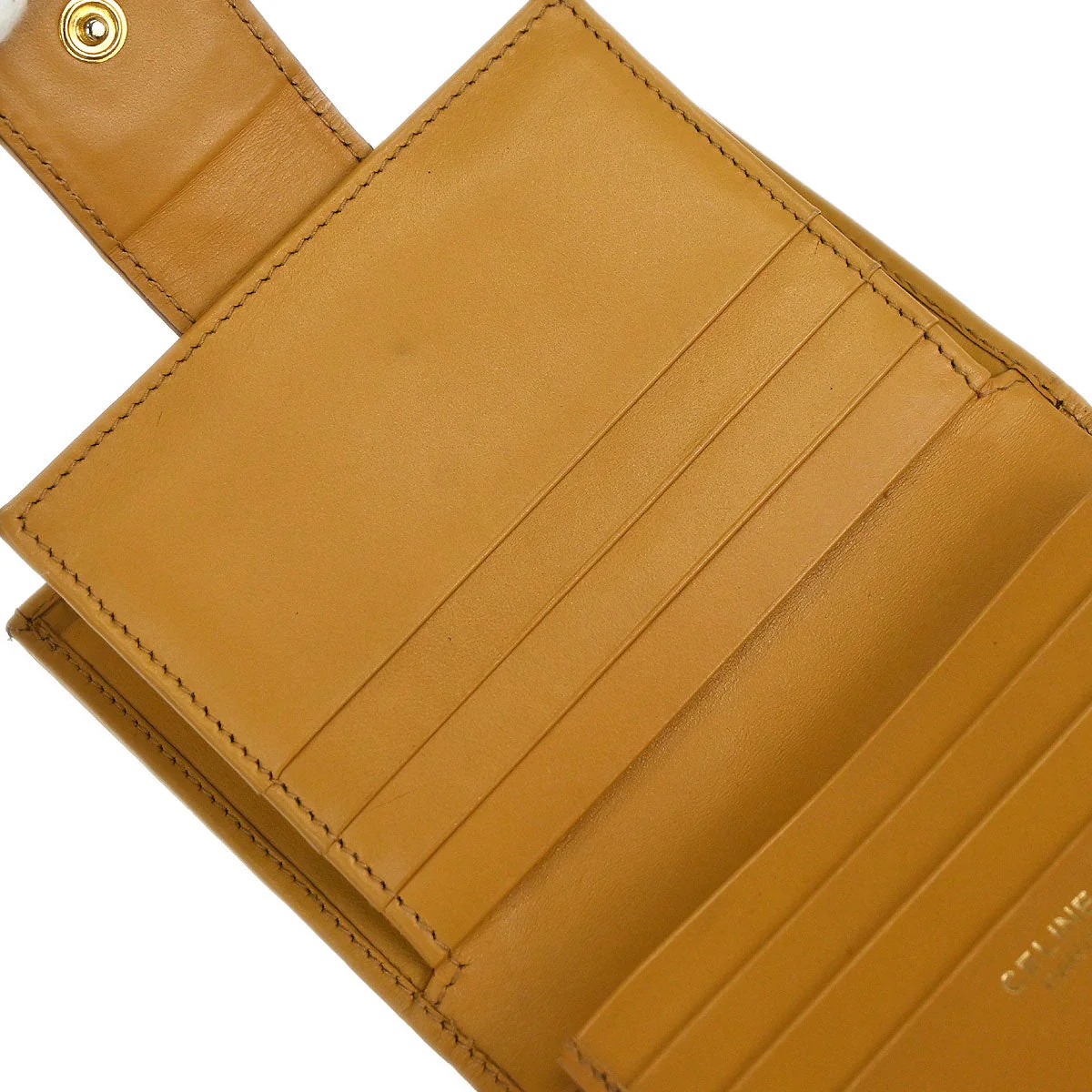 Celine Brown PVC Macadam Wallet - Image 13