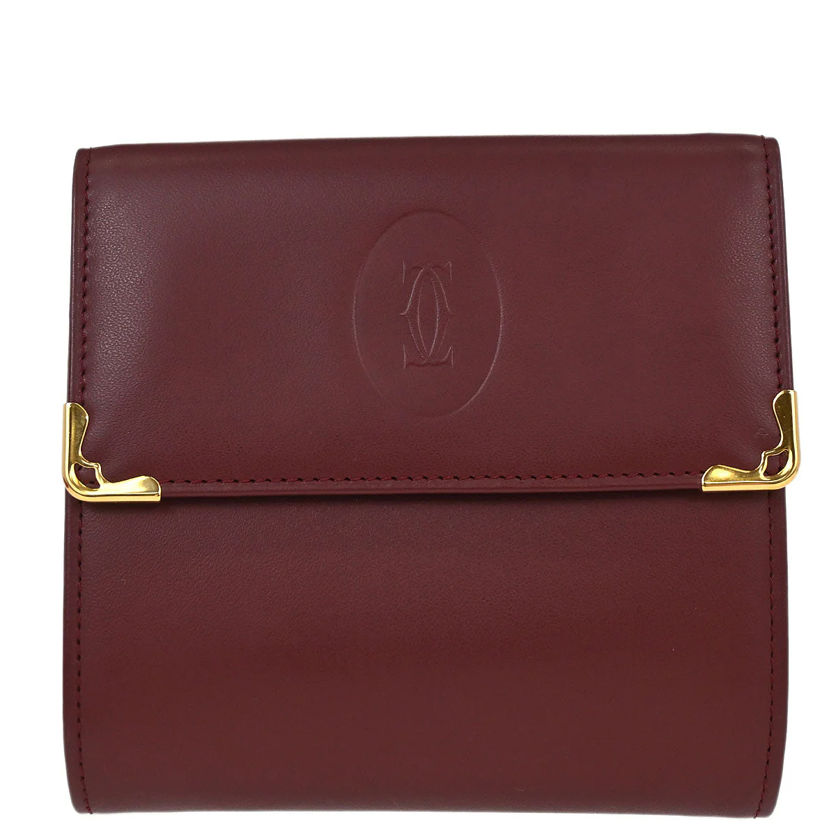 Cartier Bordeaux Must de Cartier Wallet