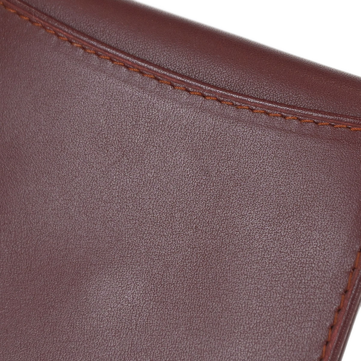 Cartier Must de Cartier Bordeaux Coin Purse Wallet - Image 8