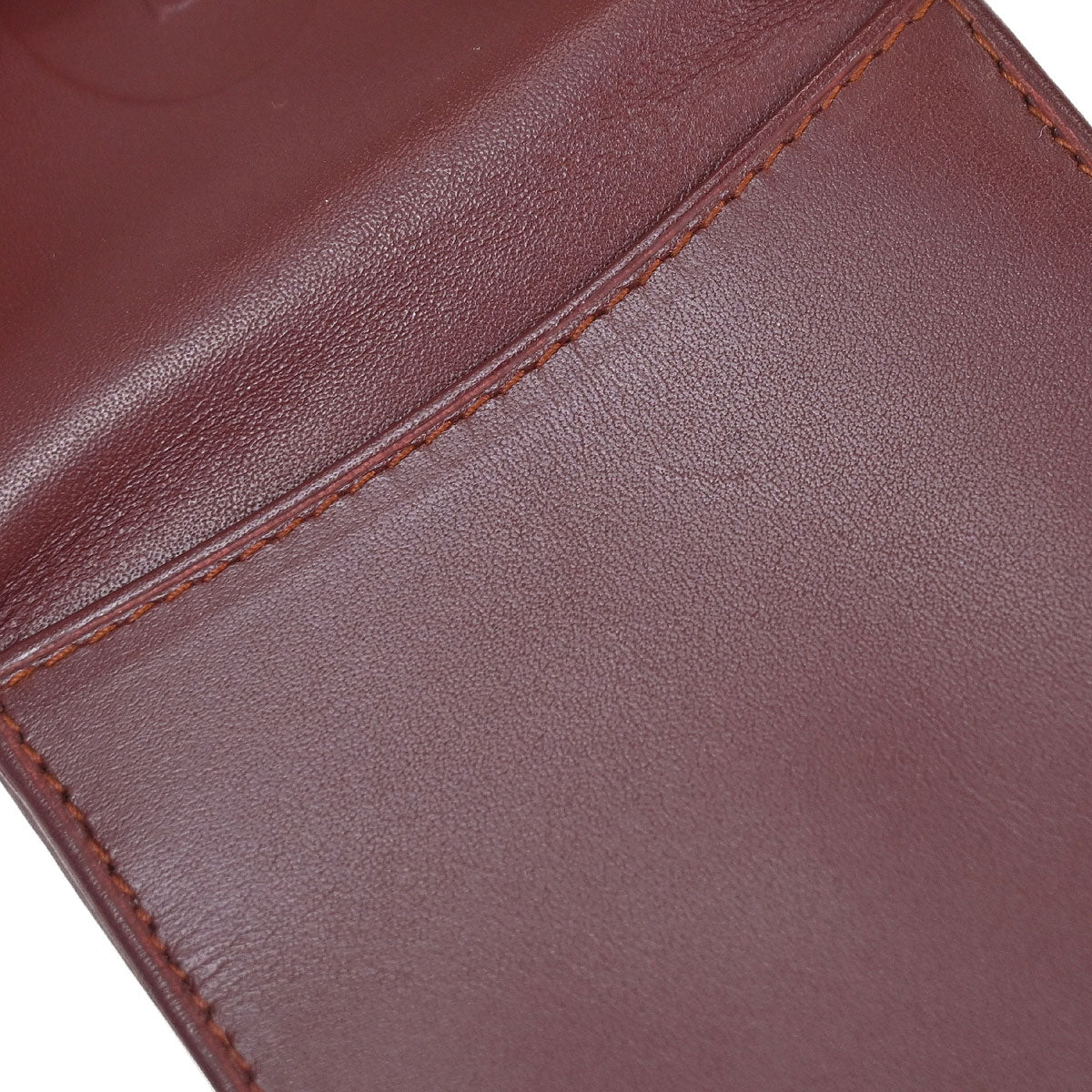 Cartier Must de Cartier Bordeaux Coin Purse Wallet - Image 9
