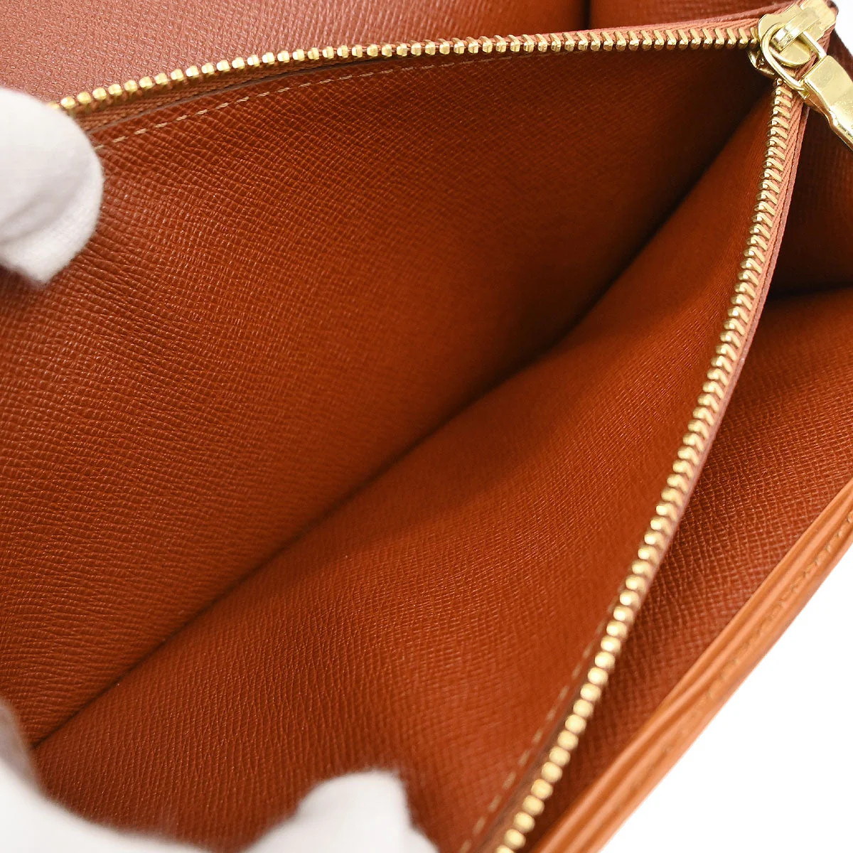Louis Vuitton 1999 Brown Epi Porte Monnaie Credit Wallet M63578 - Image 11