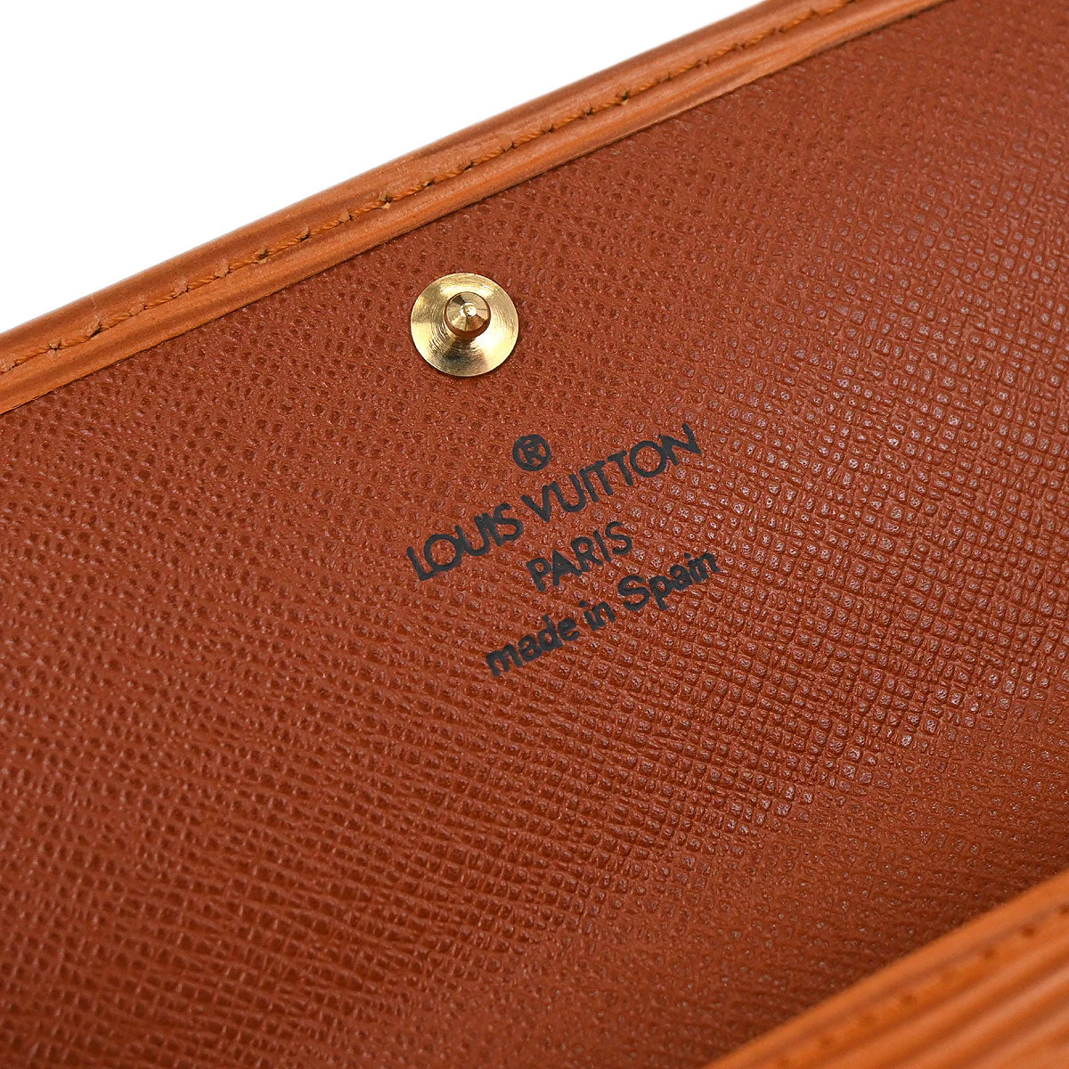 Louis Vuitton 1999 Brown Epi Porte Monnaie Credit Wallet M63578 - Image 7