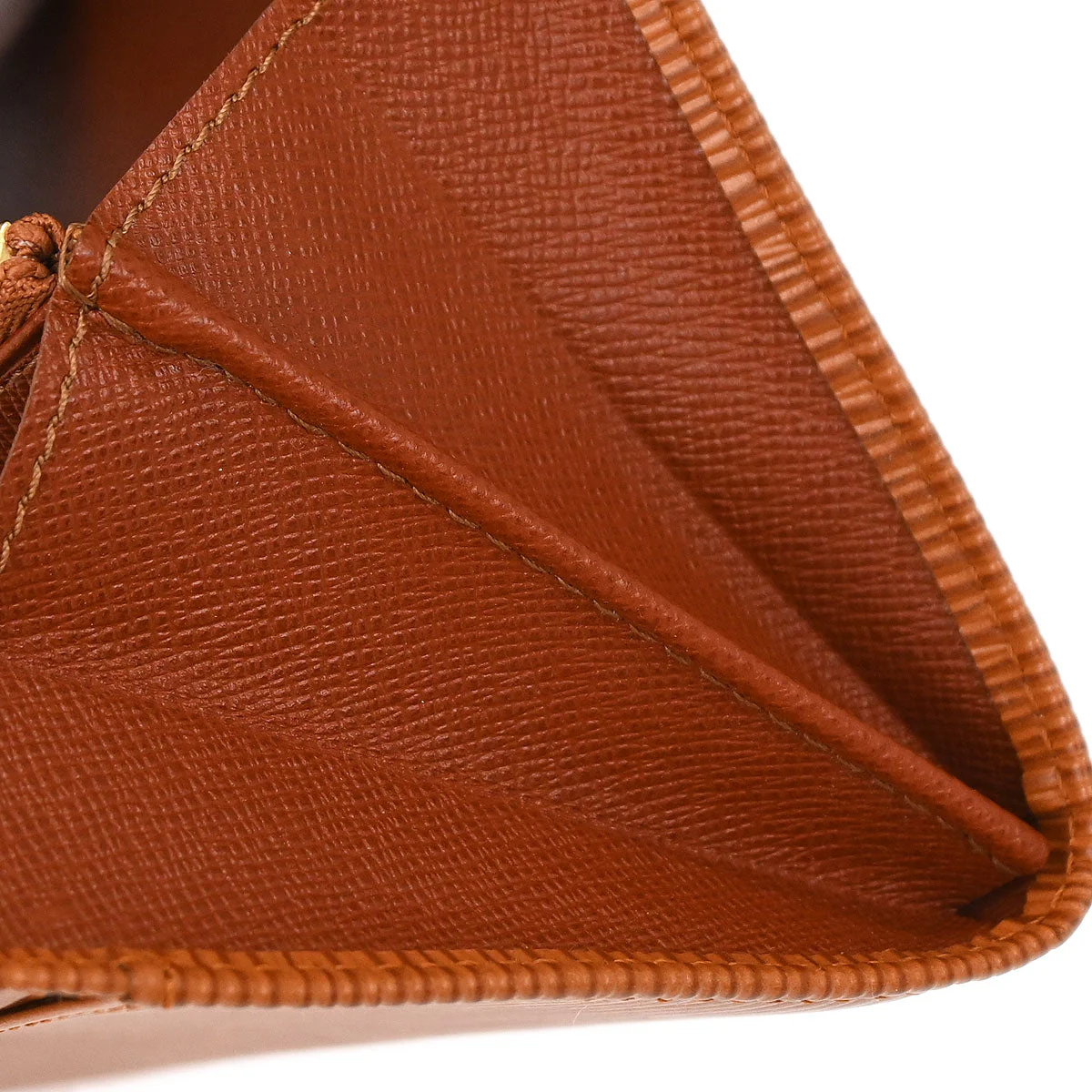 Louis Vuitton 1999 Brown Epi Porte Monnaie Credit Wallet M63578 - Image 9
