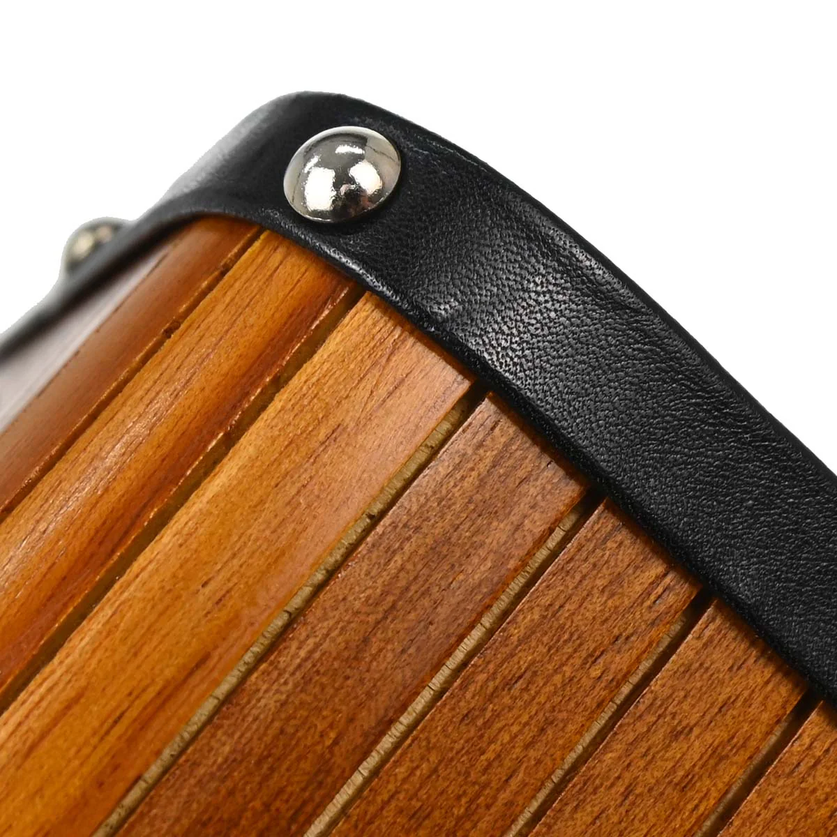 Chanel Brown Black Wood Vanity Handbag Box - Image 14