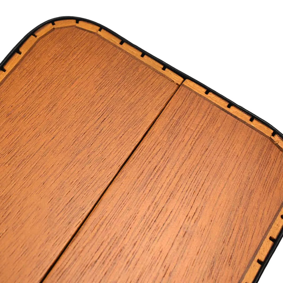 Chanel Brown Black Wood Vanity Handbag Box - Image 6