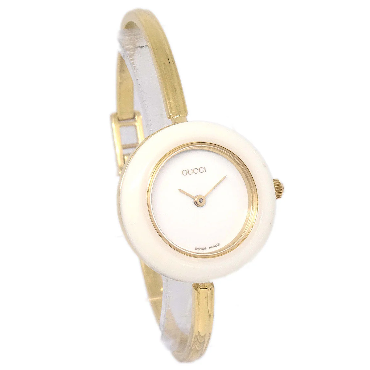 Gucci 11/12.2 Change Bezel Chameleon Quartz Watch SS - Image 4