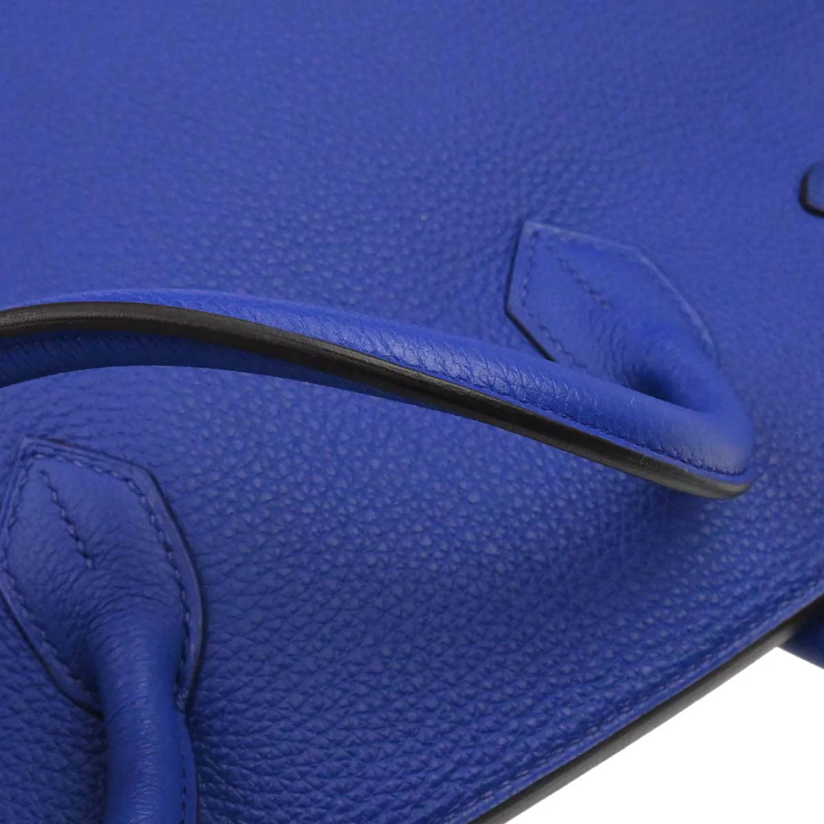 Hermes Blue Electric Togo Birkin 35 Handbag - Image 11