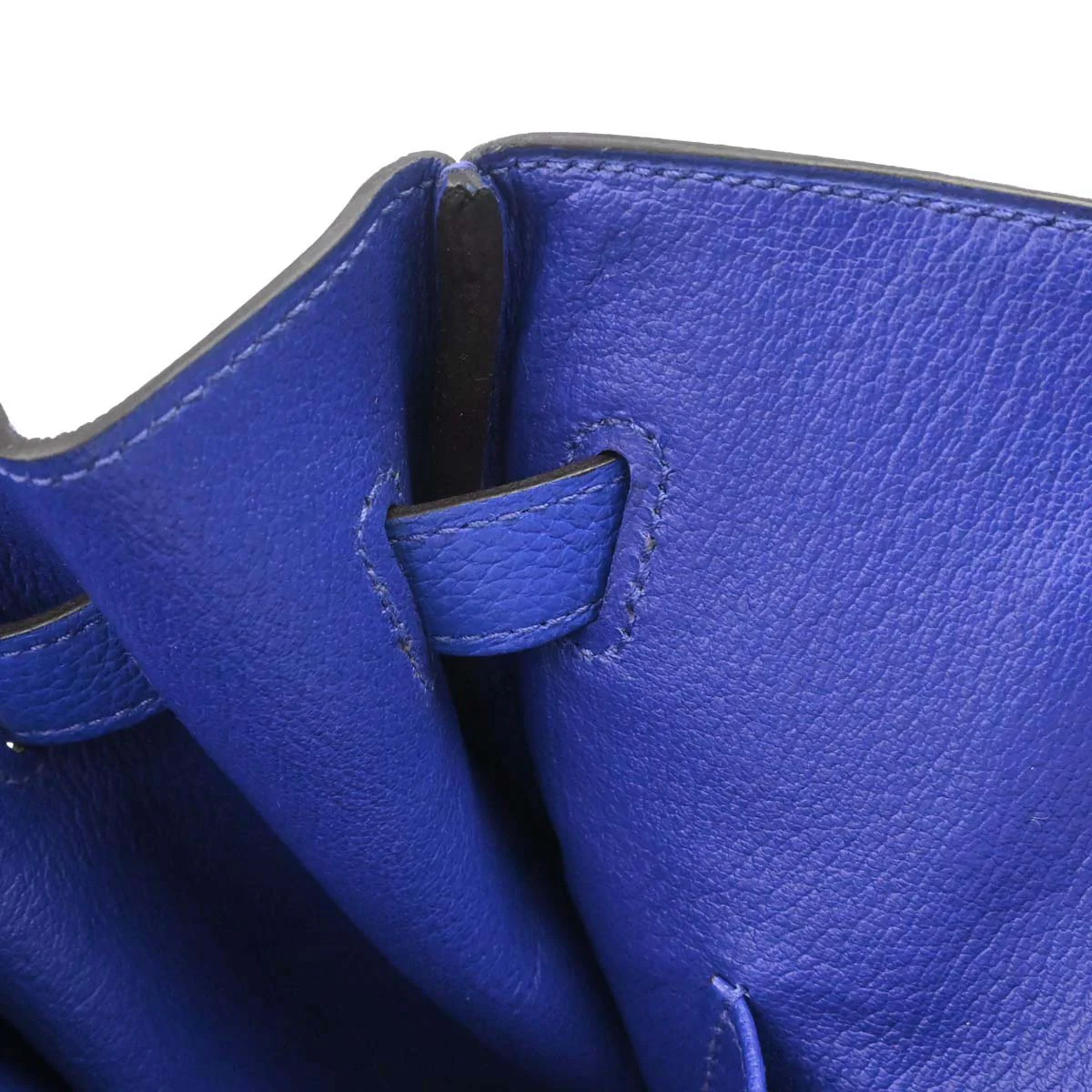 Hermes Blue Electric Togo Birkin 35 Handbag - Image 17