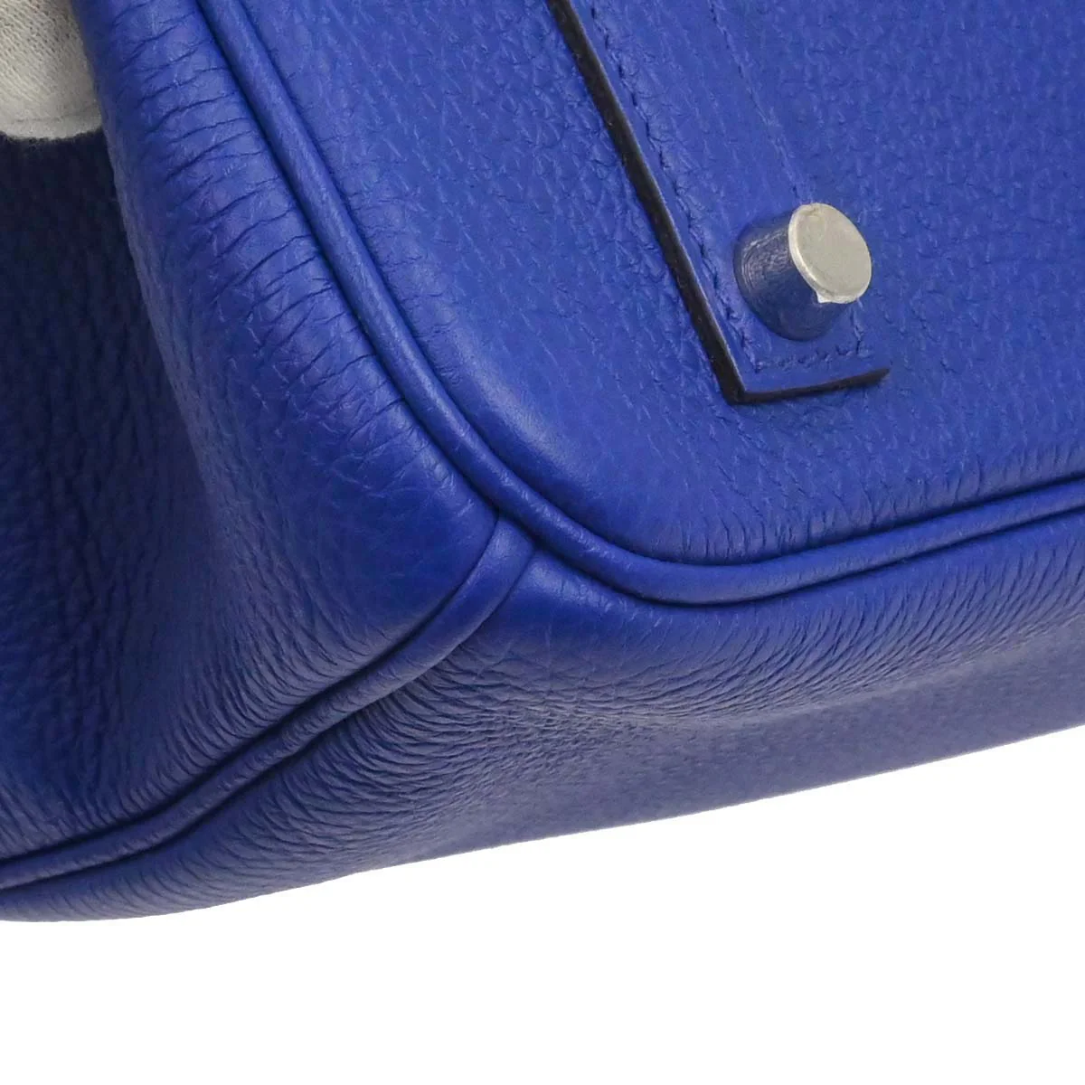 Hermes Blue Electric Togo Birkin 35 Handbag - Image 5