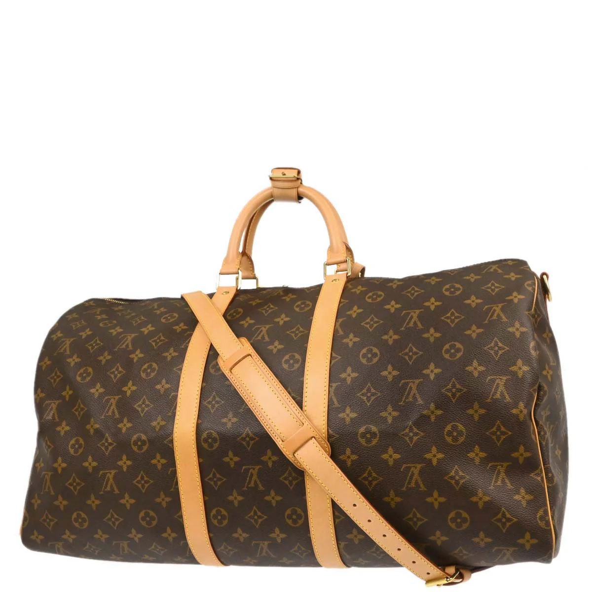 Louis Vuitton Monogram Keepall Bandouliere 55 Duffle Bag M41414 - Image 2