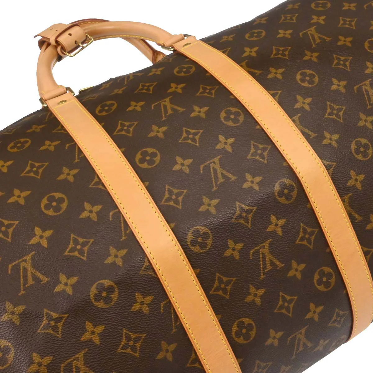 Louis Vuitton Monogram Keepall Bandouliere 55 Duffle Bag M41414 - Image 9