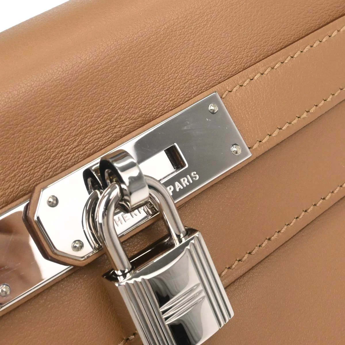 Hermes Biscuit Swift Kelly 28 Retourne 2way Handbag - Image 11