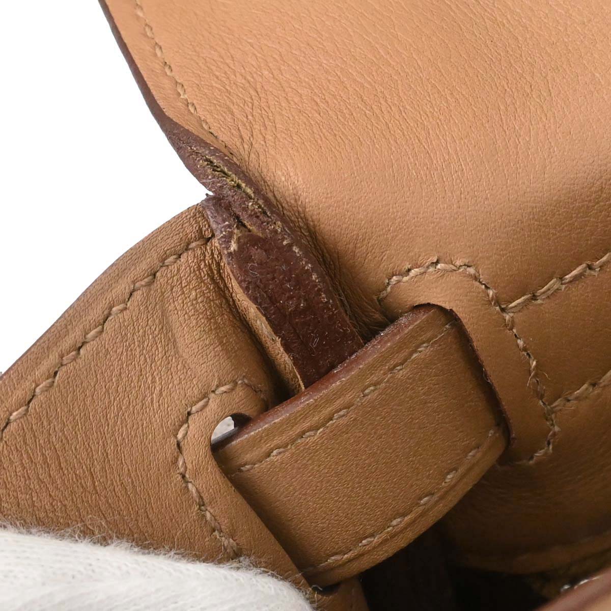 Hermes Biscuit Swift Kelly 28 Retourne 2way Handbag - Image 16