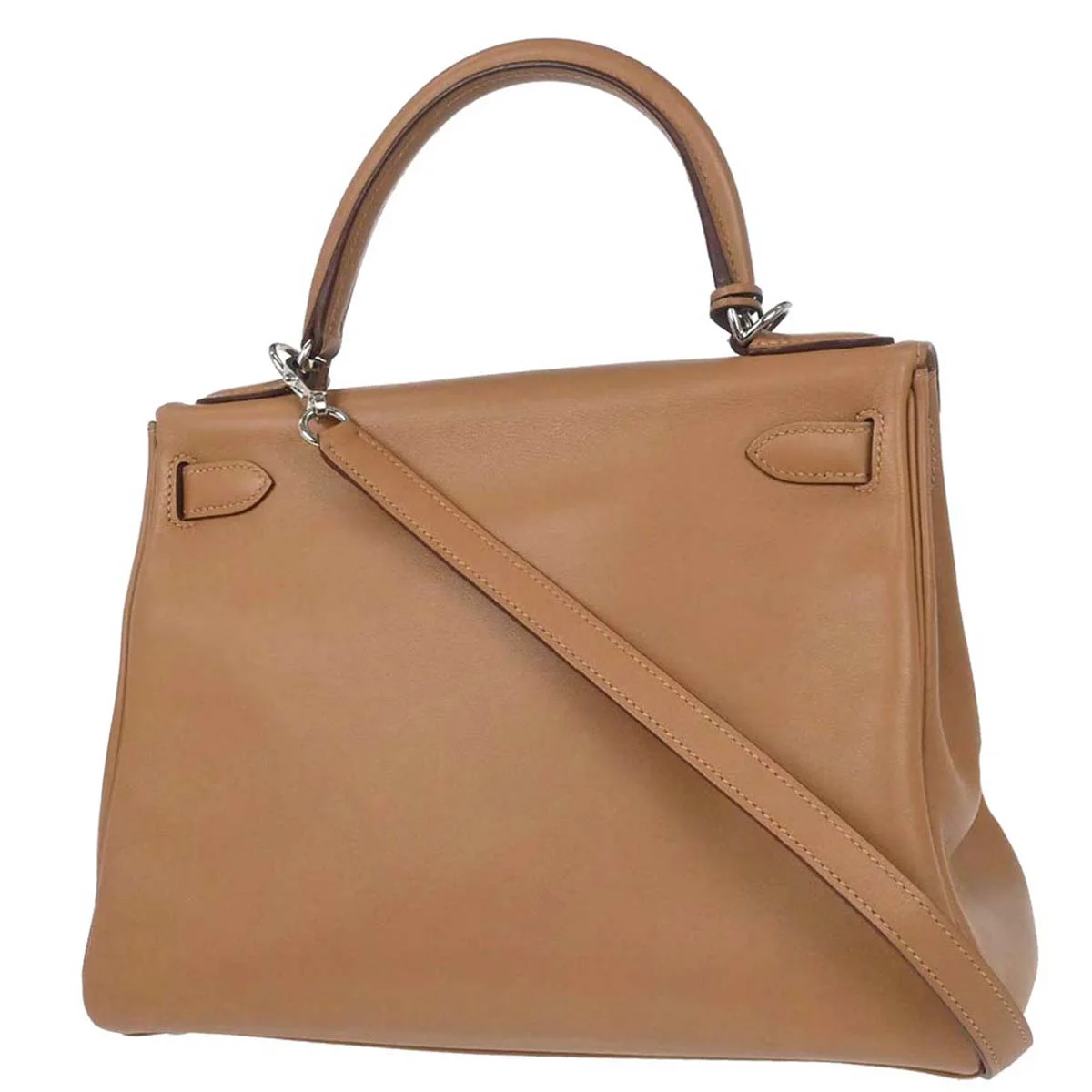 Hermes Biscuit Swift Kelly 28 Retourne 2way Handbag - Image 2