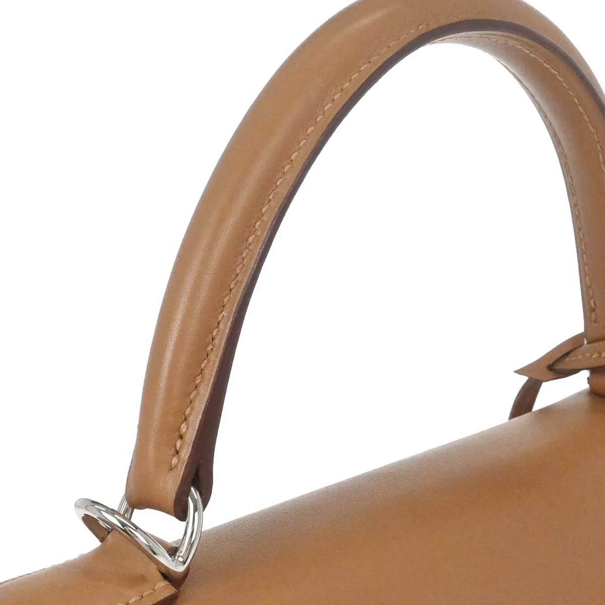 Hermes Biscuit Swift Kelly 28 Retourne 2way Handbag - Image 4