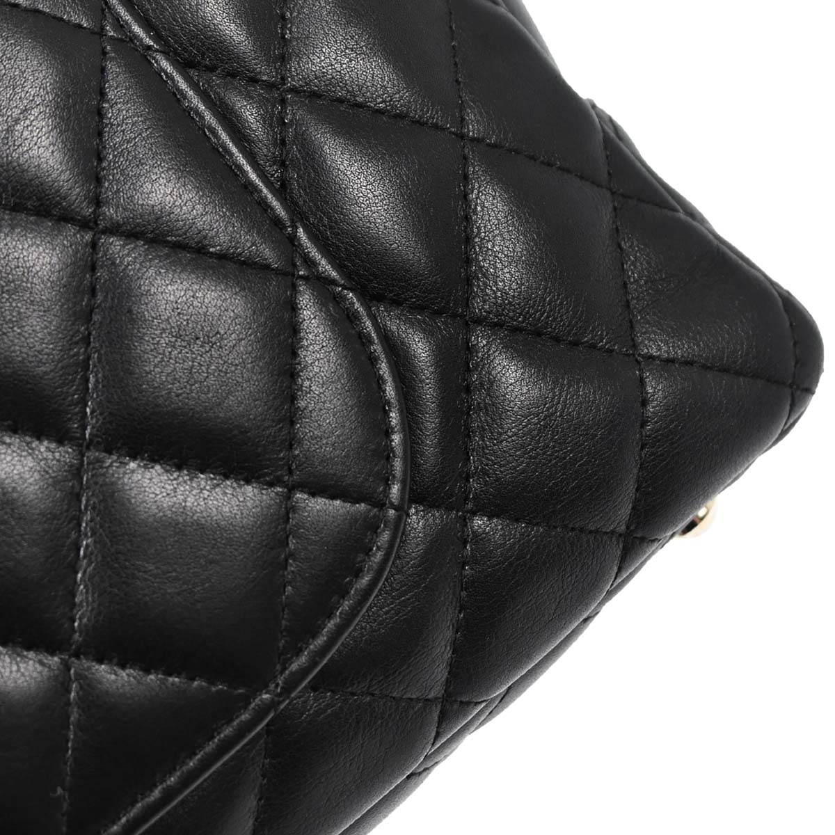 Chanel Black Calfskin Cambon Ligne Bowling Bag 27 - Image 6