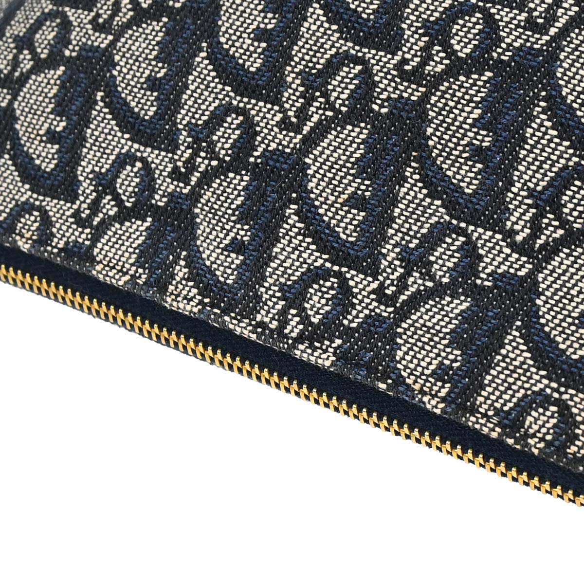 Christian Dior Navy Trotter Saddle Handbag - Image 4