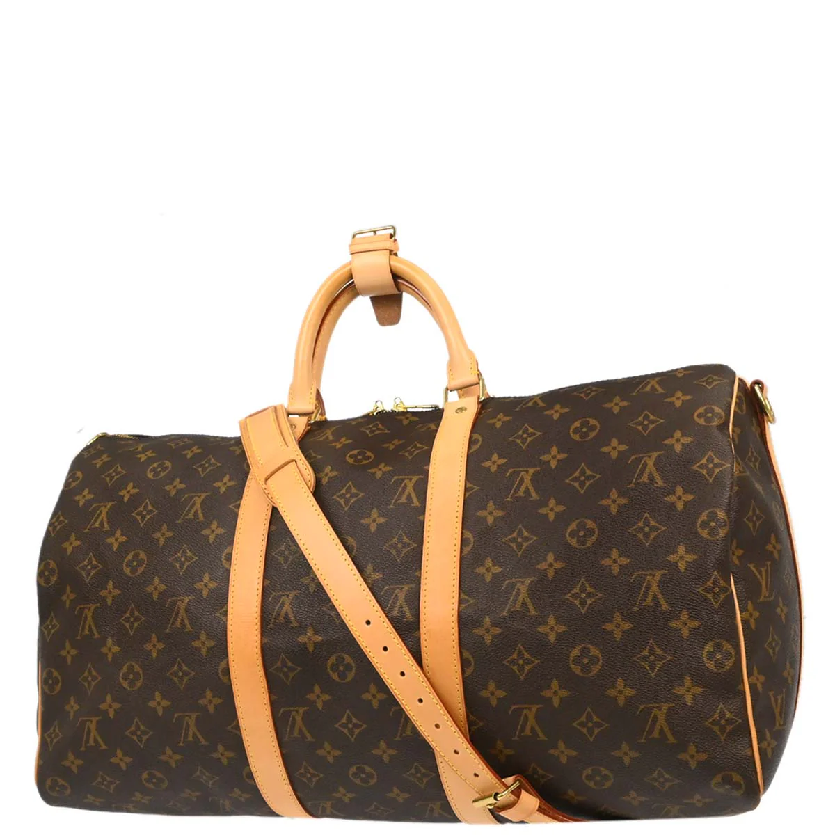 Louis Vuitton Monogram Keepall Bandouliere 50 Duffle Bag M41416 - Image 2