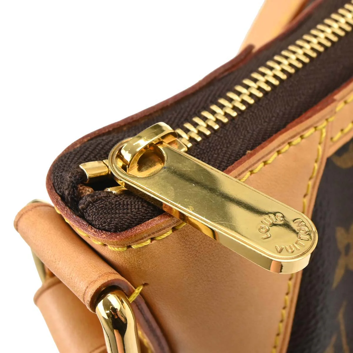 Louis Vuitton 2011 Monogram Thames PM Hobo Handbag M56384 - Image 14