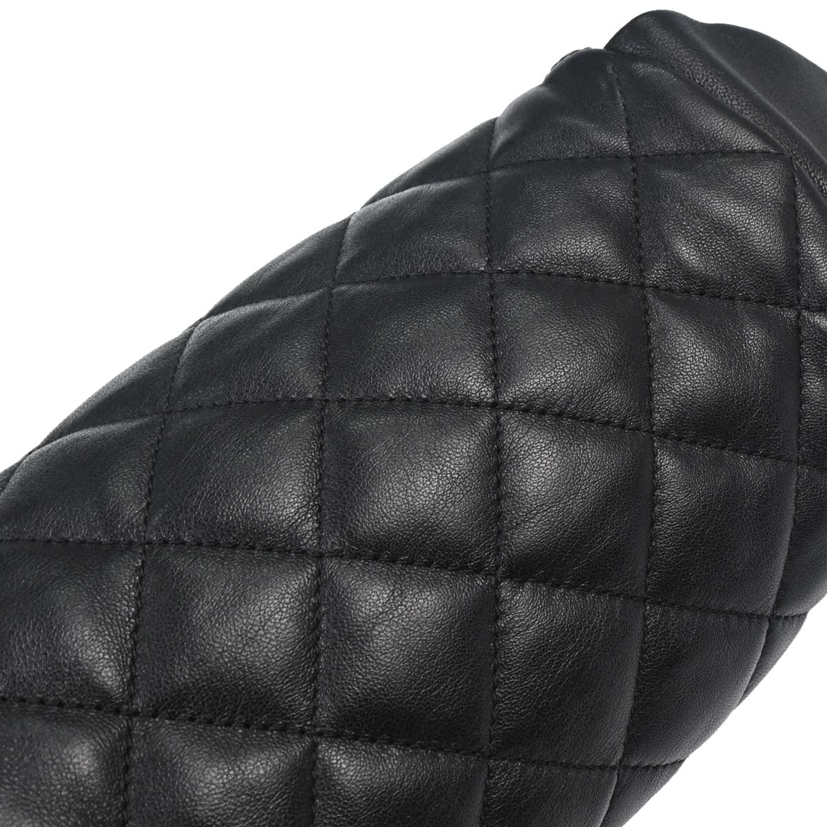 Chanel 2019 Black Lambskin Waist Bum Bag - Image 6
