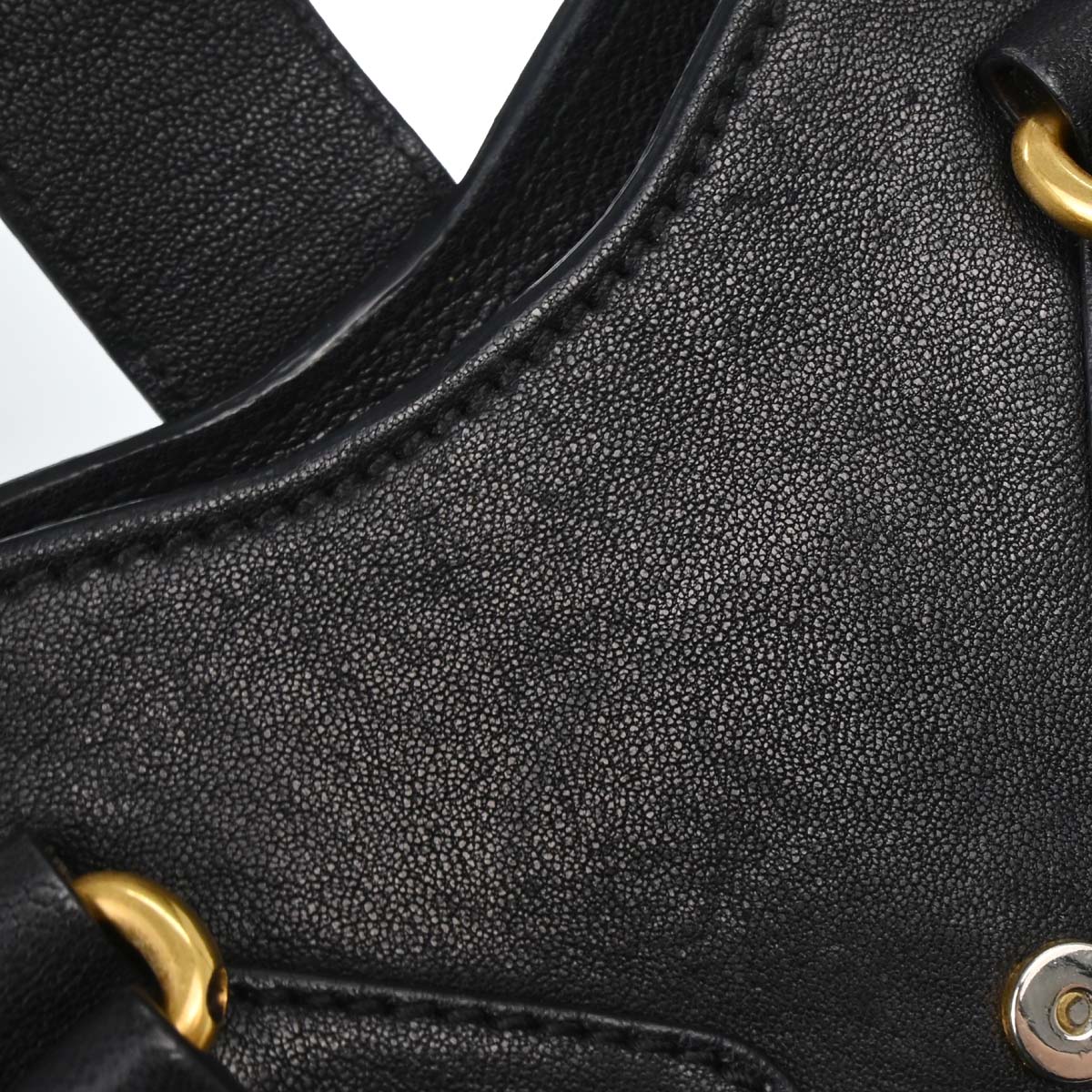 Yves Saint Laurent Black Leather Cabas Chic 2way Shoulder Handbag - Image 18