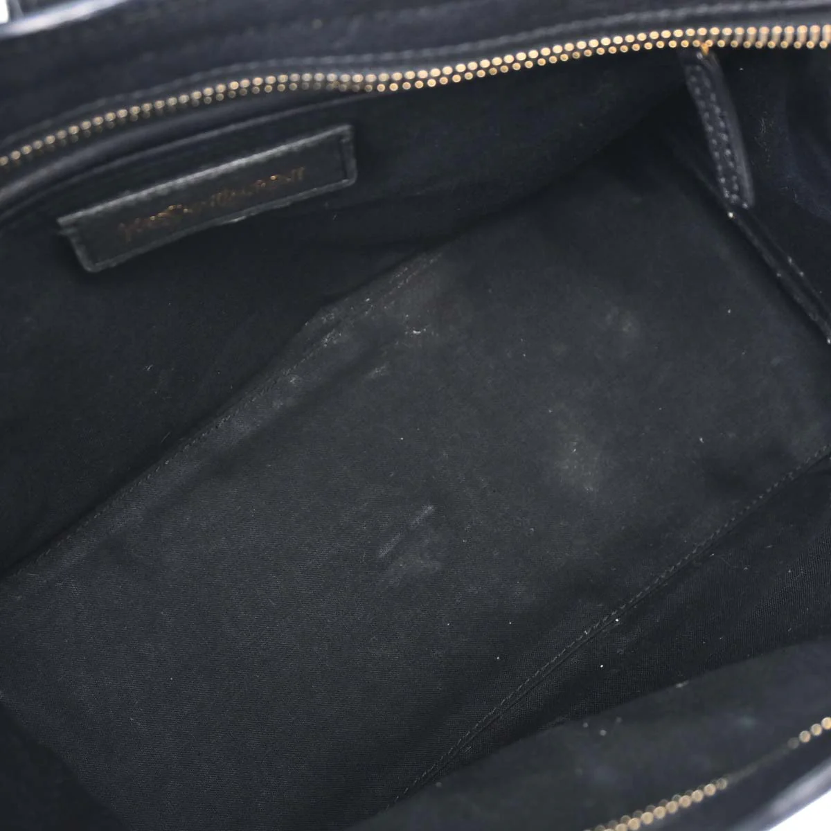 Yves Saint Laurent Black Leather Cabas Chic 2way Shoulder Handbag - Image 20