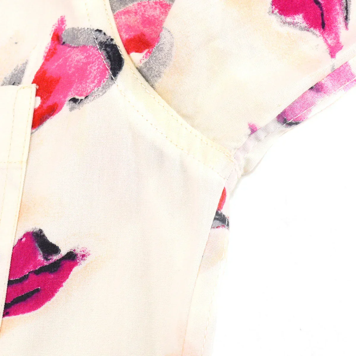 Chanel Lipstick Pattern Cotton Shirt #38 - Image 7