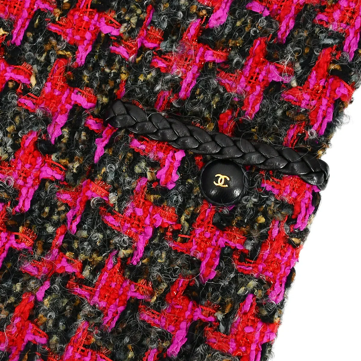 Chanel Setup Suit Jacket Skirt Pink 29 #36 - Image 3