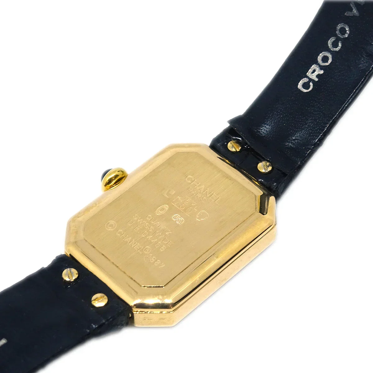 Chanel Premiere Watch Black 18KYG - Image 7