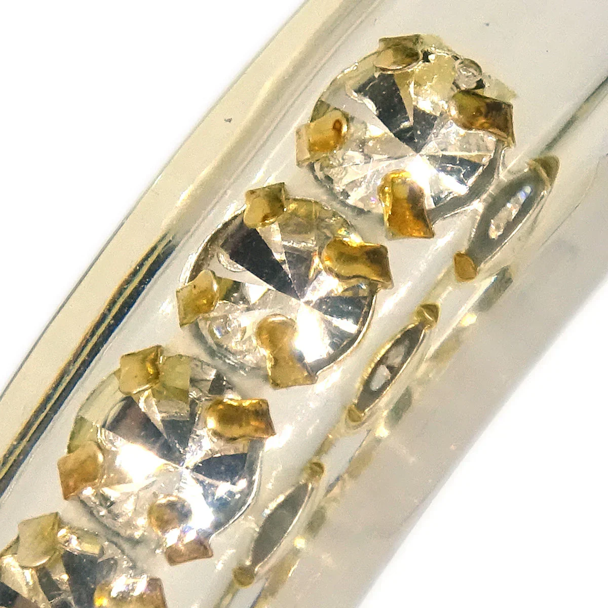 Chanel Bangle Rhinestone Clear 05P - Image 3