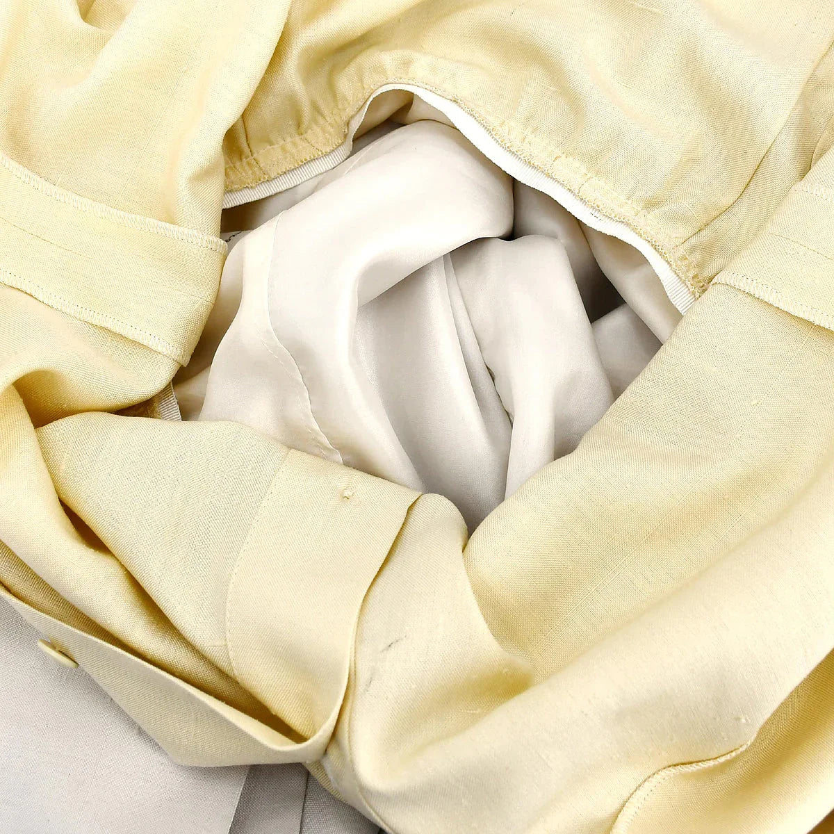 Chanel Setup Suit Jacket Dress Ivory 03 #38 - Image 8