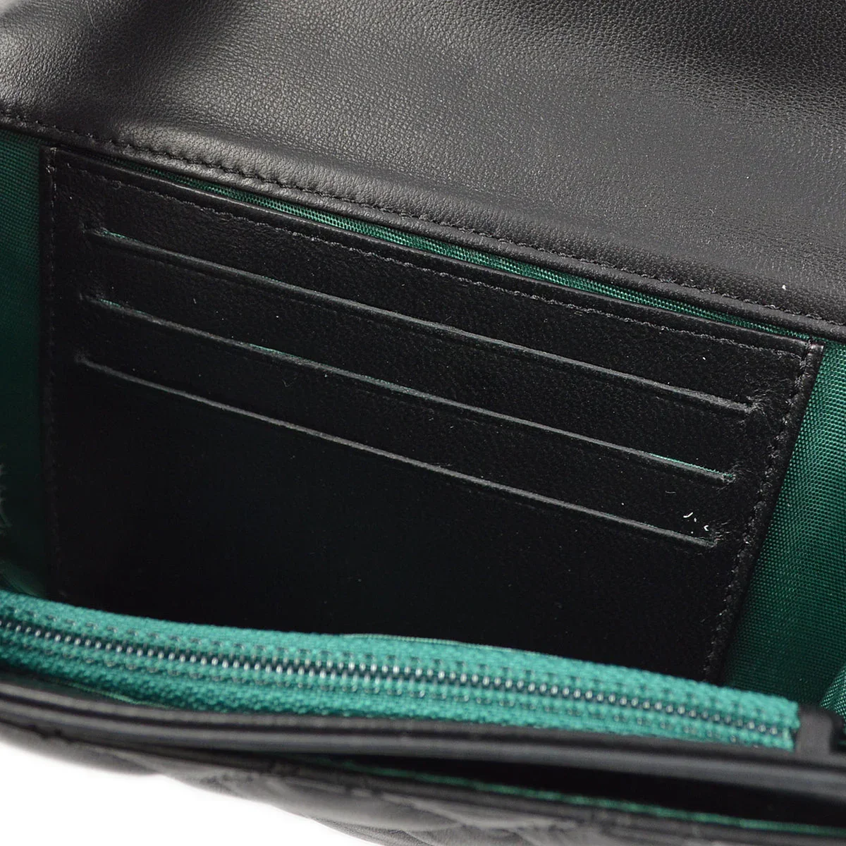 Chanel 2006-2008 Black Calfskin Bifold Wallet - Image 5