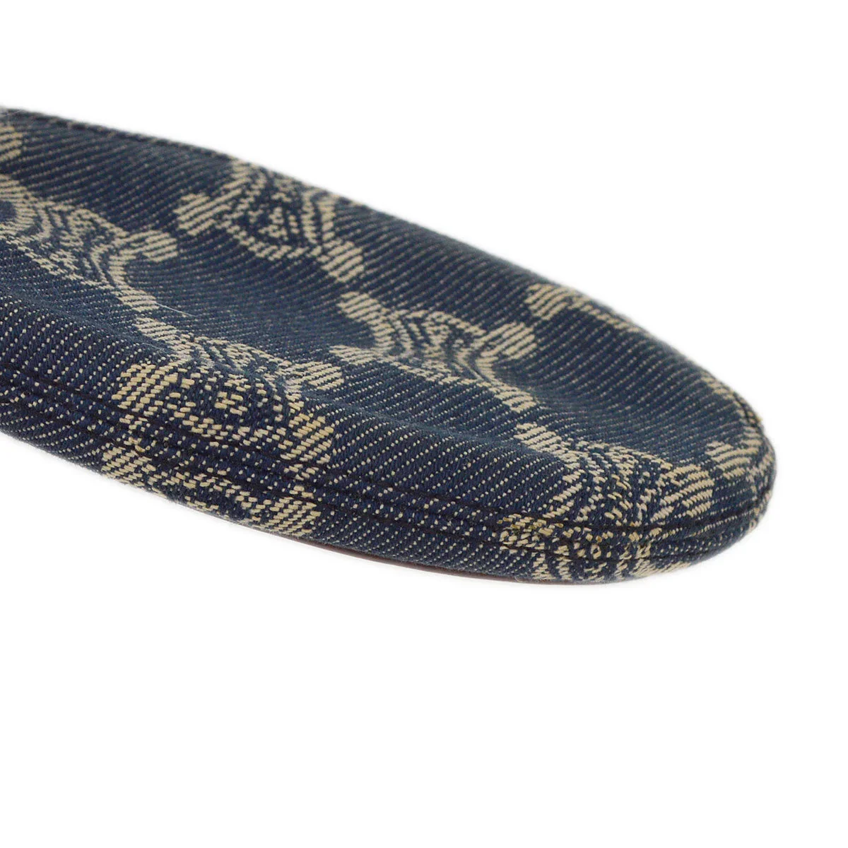 Celine Blue Denim Macadam Coin Purse Wallet - Image 3