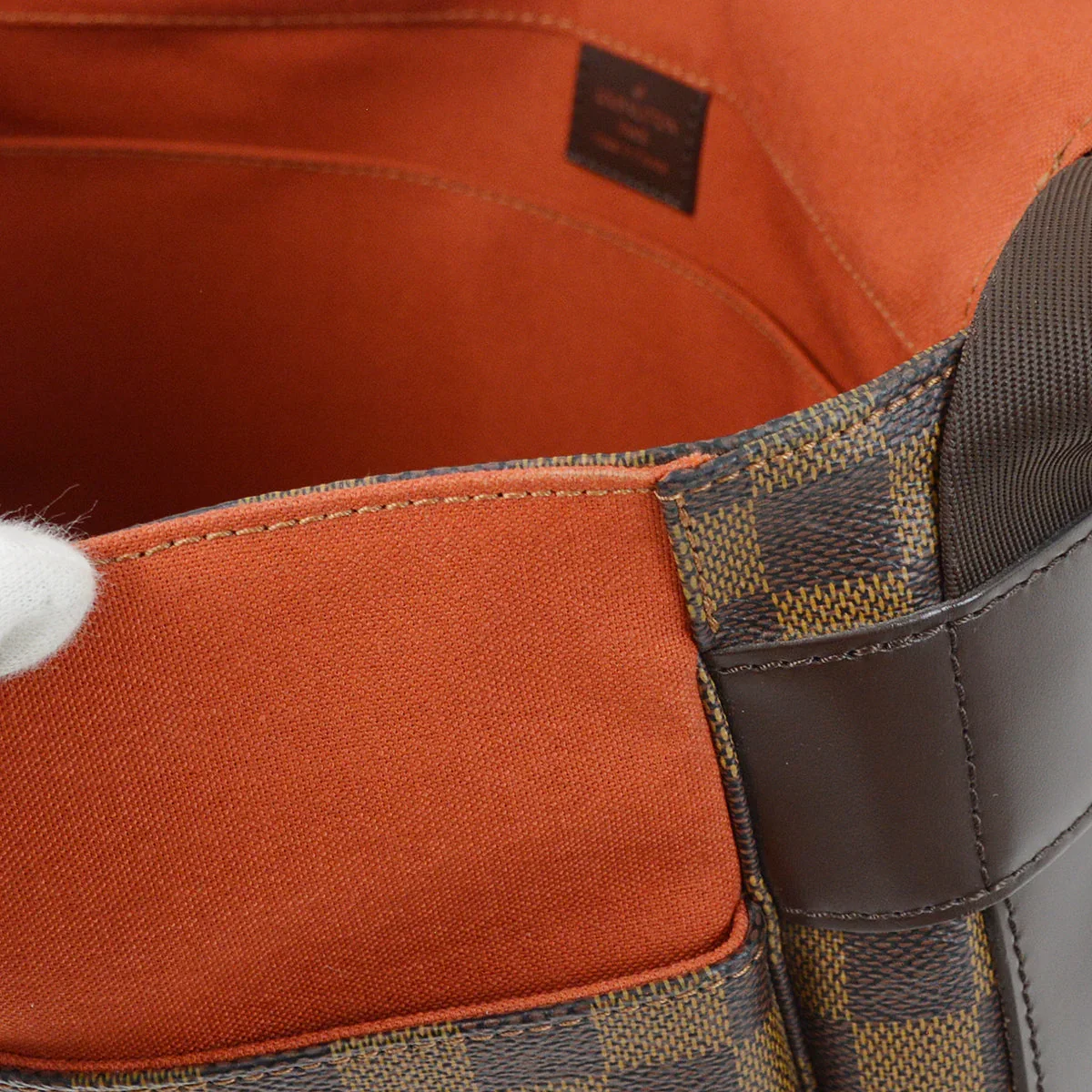 Louis Vuitton 2005 Damier Bastille Shoulder Bag N45258 - Image 8