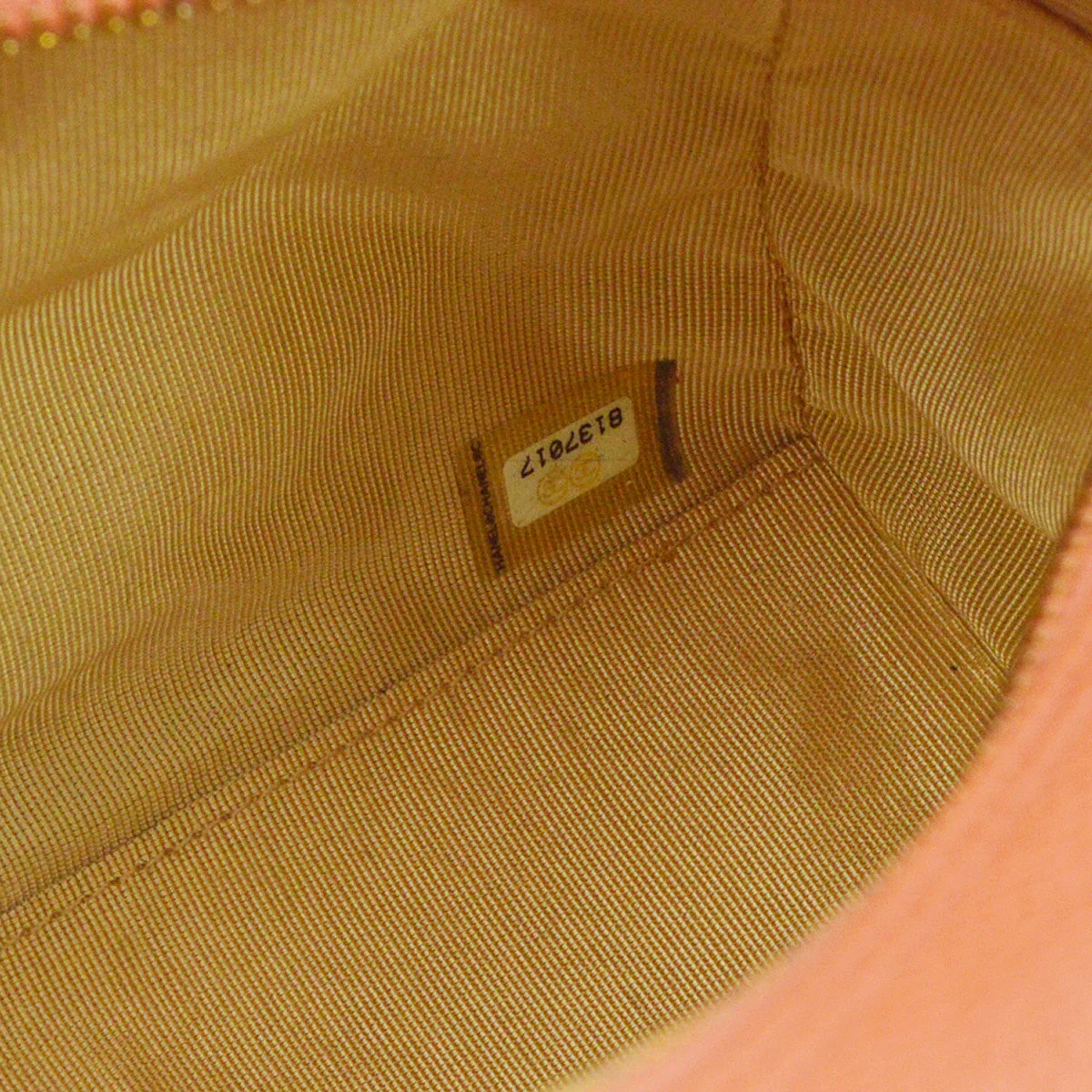 Chanel 2003-2004 Scarlet Caviar Bowling Bag 27 - Image 10