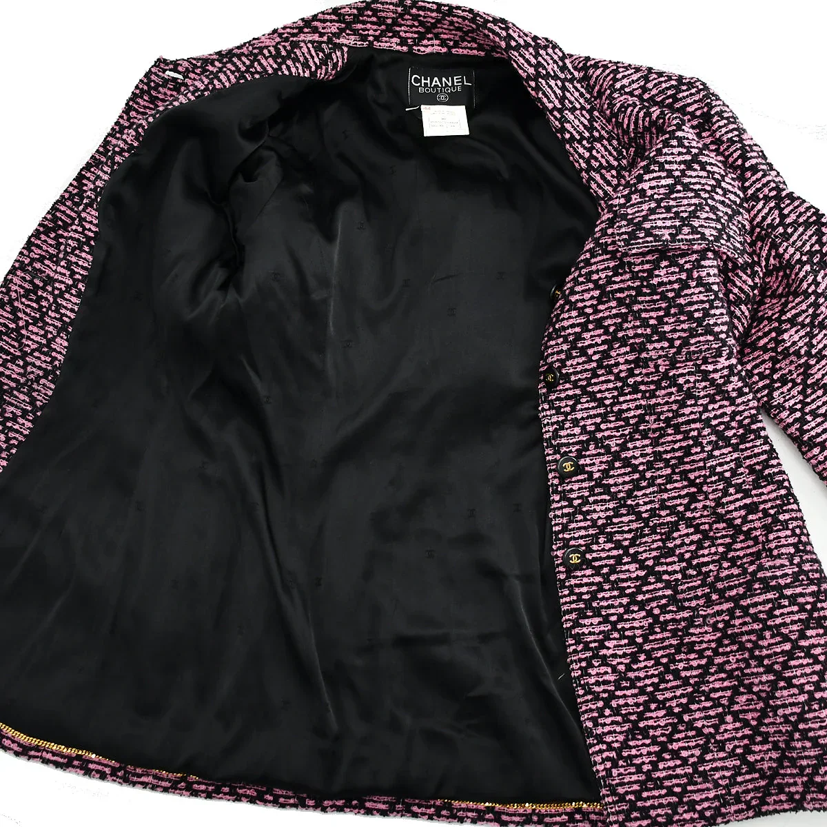 Chanel Jacket Pink 95A #44 - Image 6