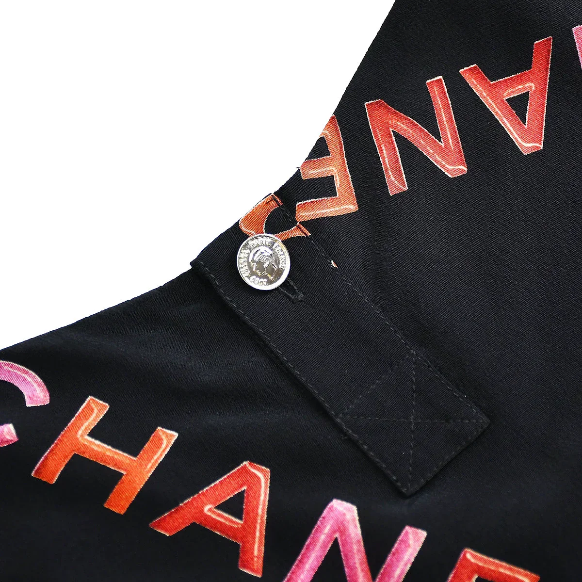 Chanel Sleeveless Tank Top Black 96P #34 - Image 3