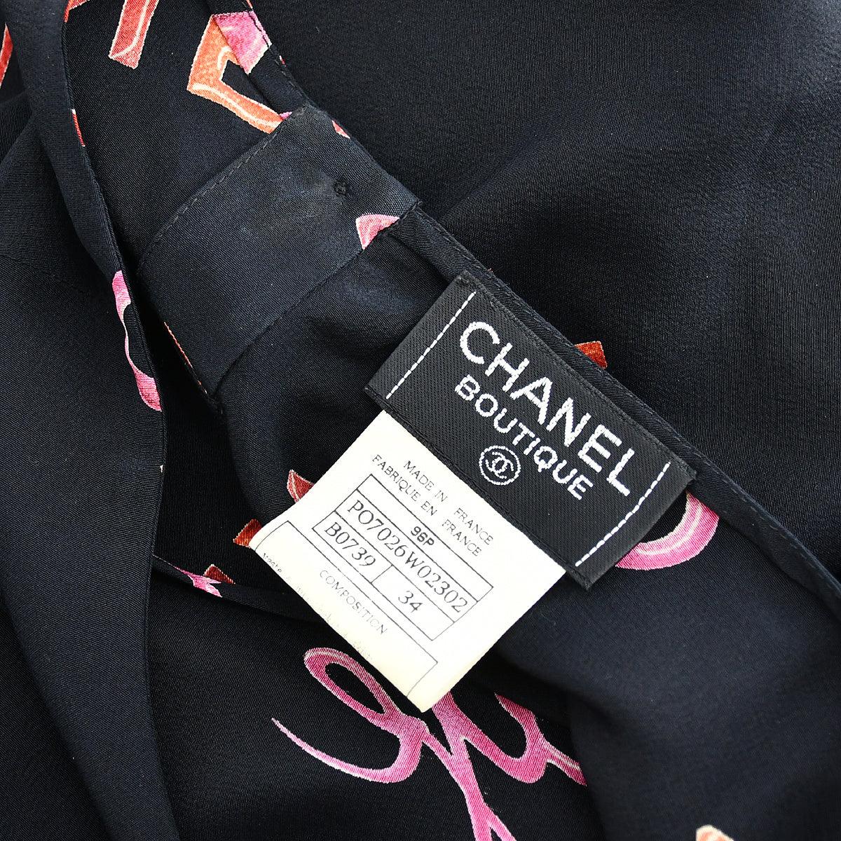 Chanel Sleeveless Tank Top Black 96P #34 - Image 9