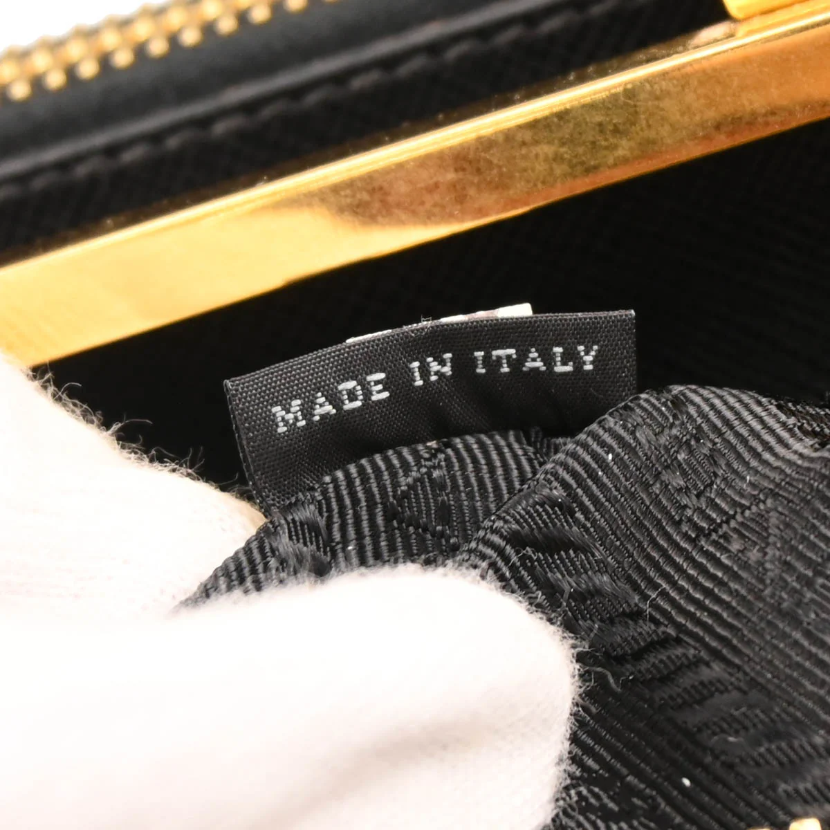 Prada Black Leather Handbag - Image 8