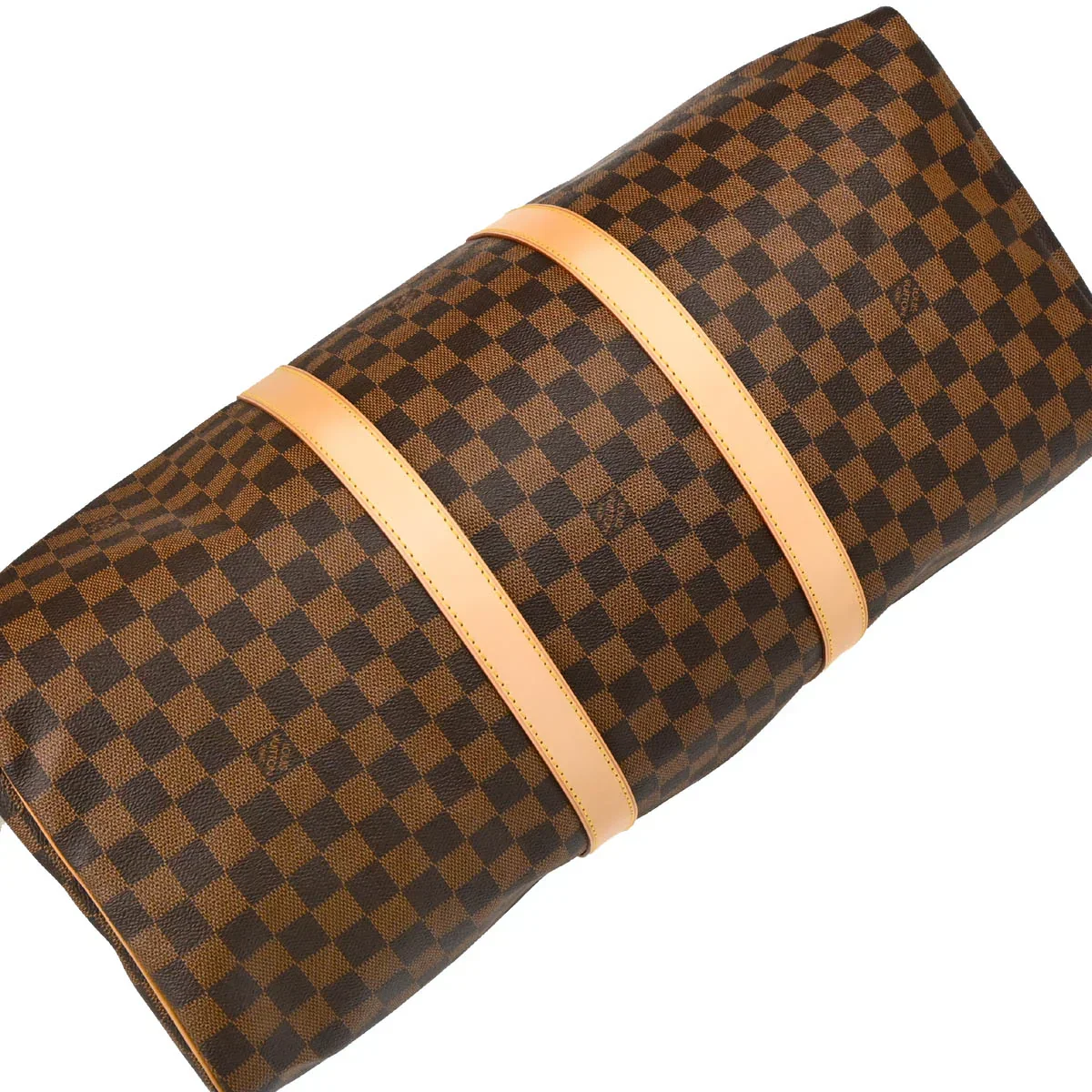 Louis Vuitton 2004 Damier Keepall 50 Travel Duffle Handbag - Image 5